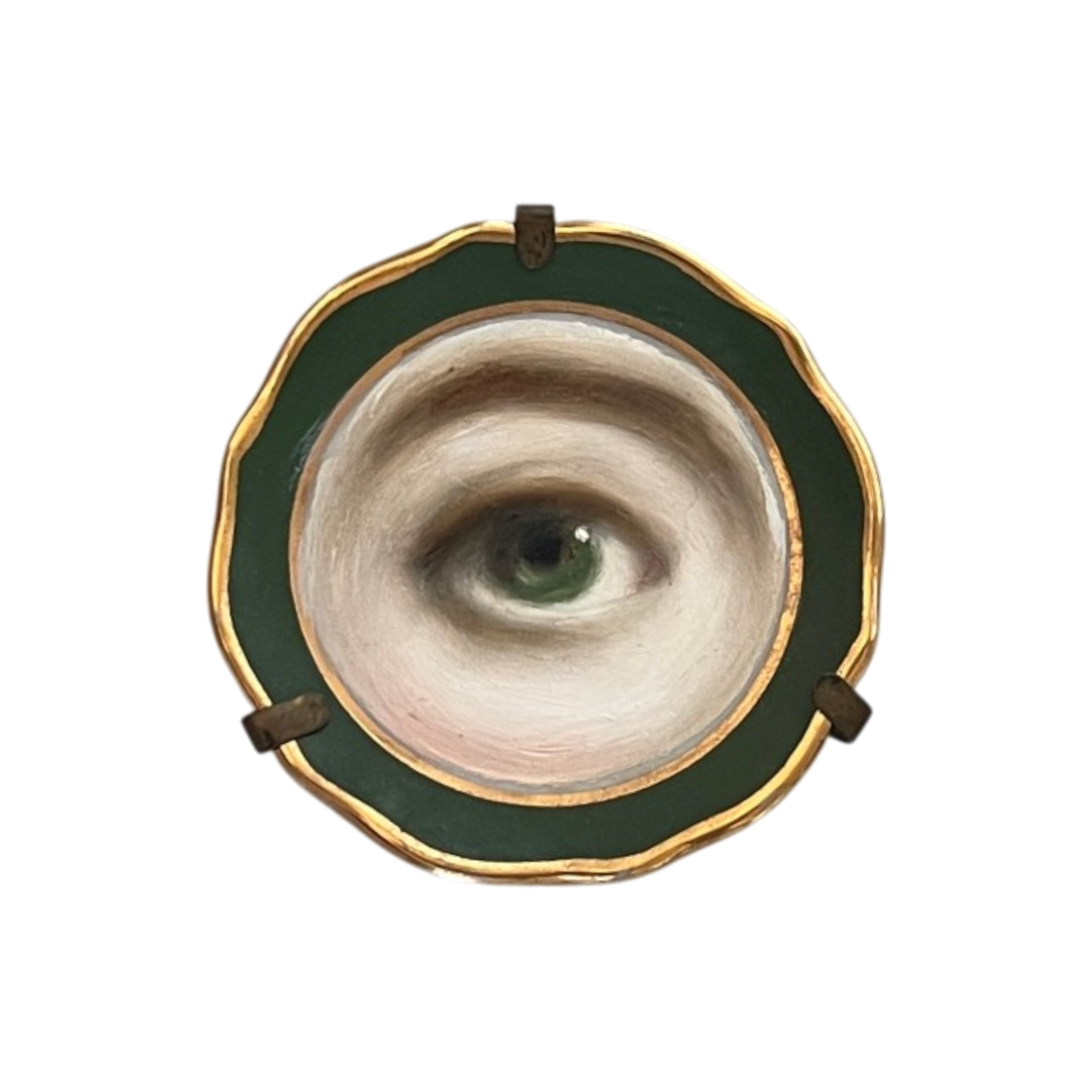 No. 3630 Miniature Lover's Eye Limoges Plate