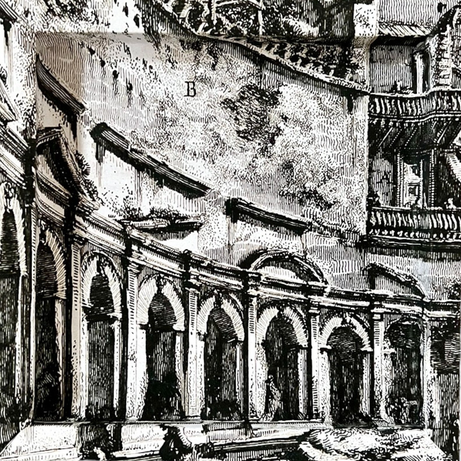 Frame No. 1 - Piranesi (8" for plates 4.25"-6")