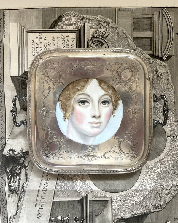 Portrait Plate: "Fiona Would do More with Her Life Than Preside at Tea....After Just One More Cup of Tea"