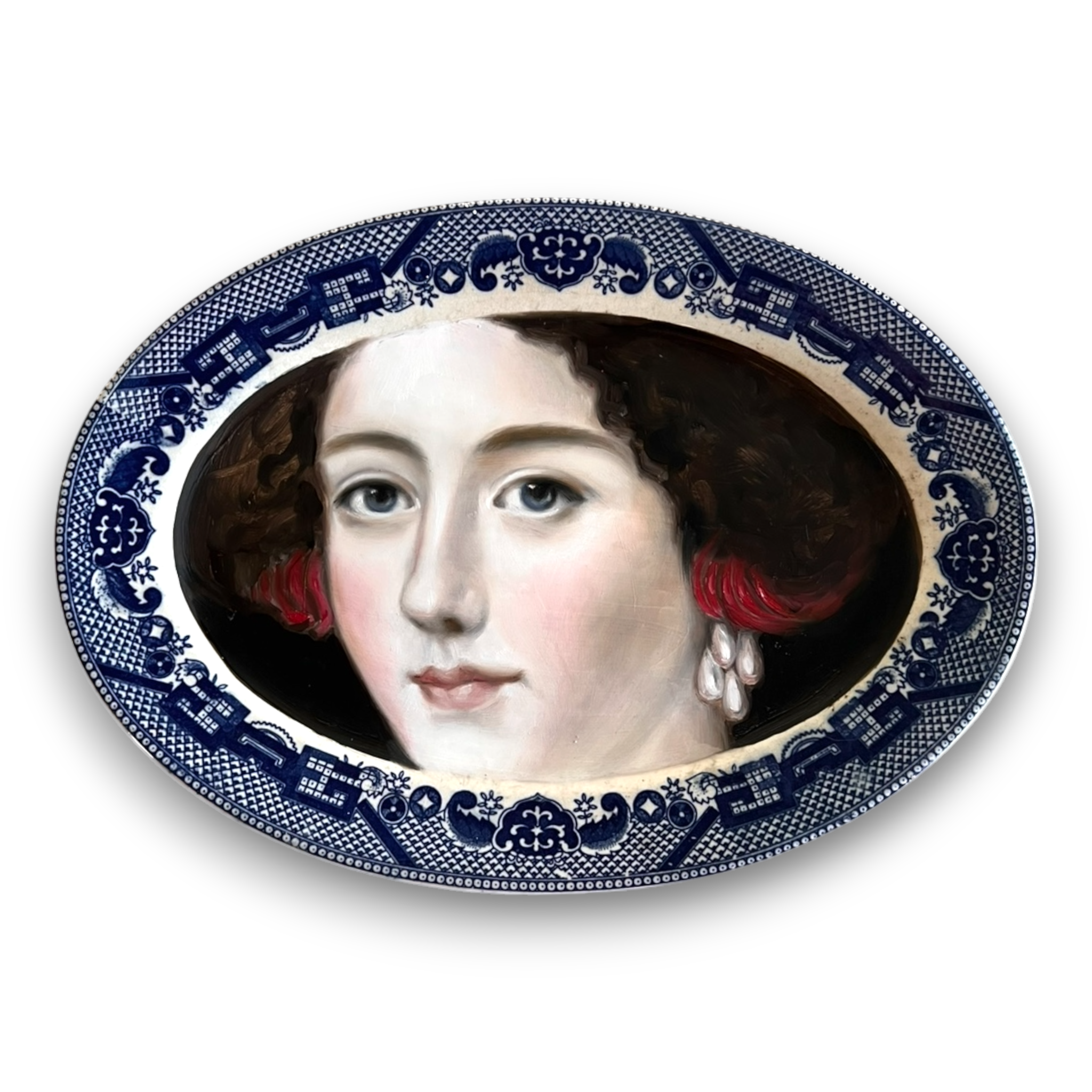 No. 2744 "Ann Was Always There When People Needed Her the Most" Portrait Platter