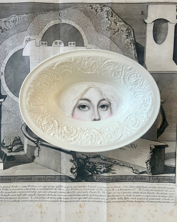 New! - Portrait Plate: "Effie's Silence was Eloquent"