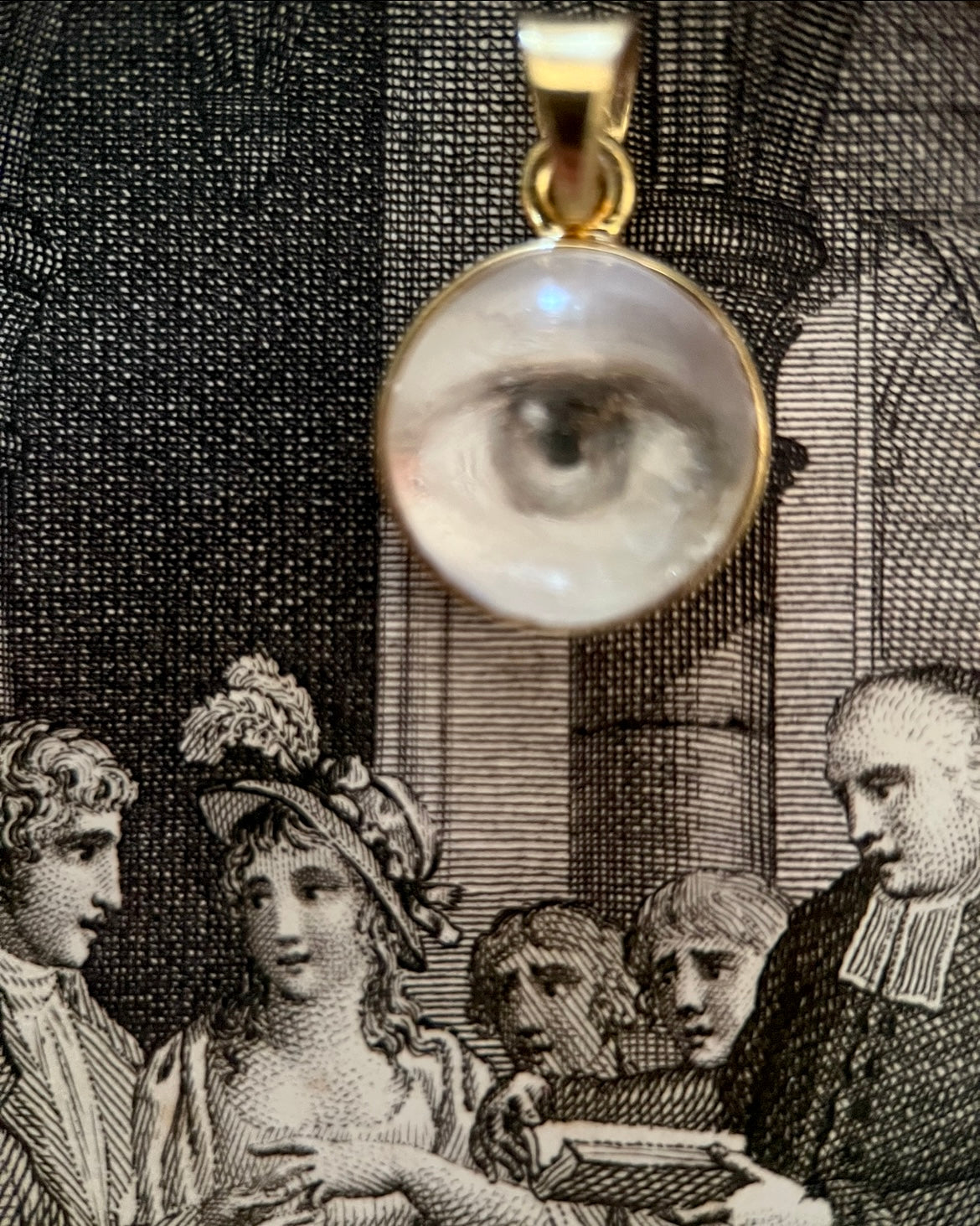 No. 2146 Lover's Eye Pendant