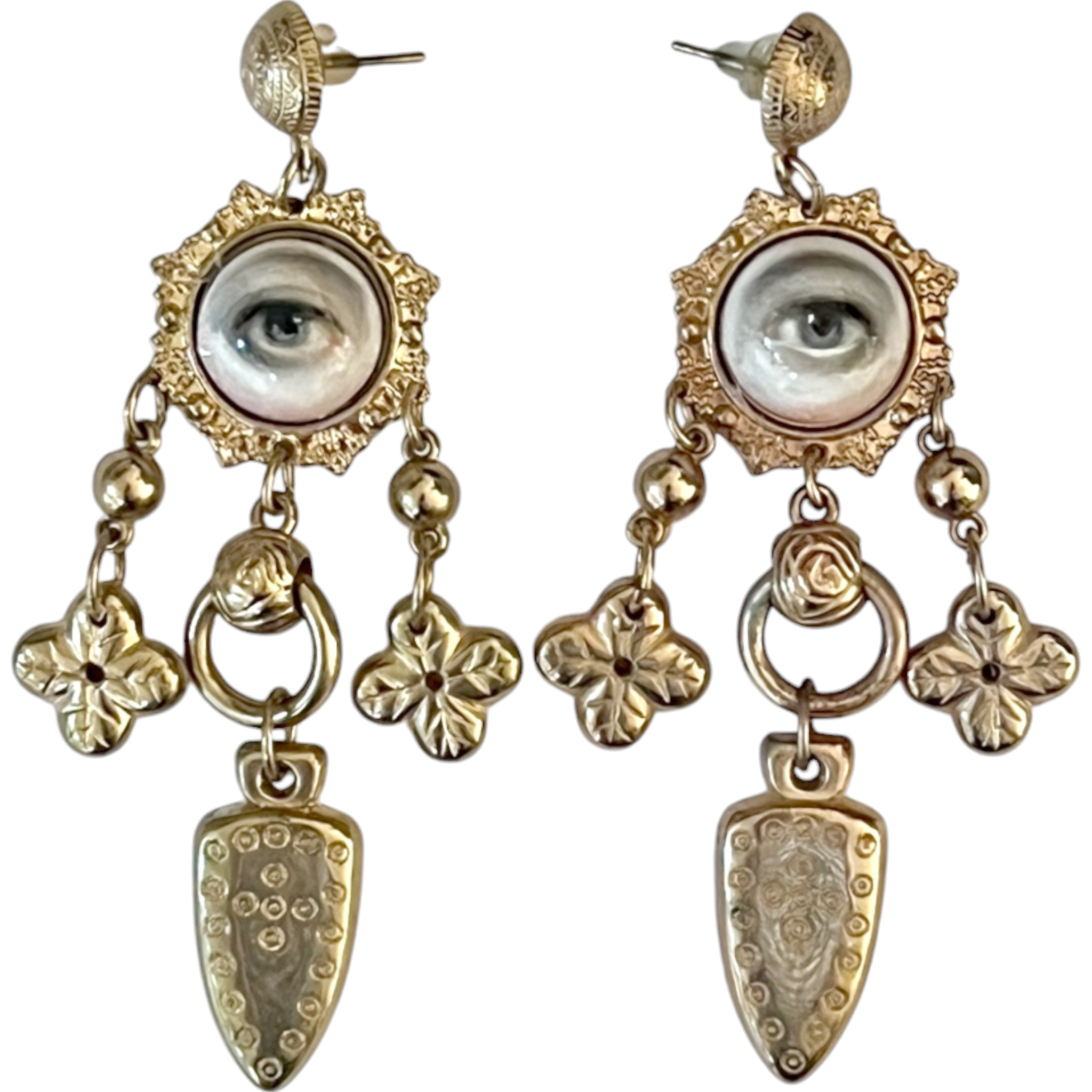 No. 2168 Lover's Eye Girandole Earrings