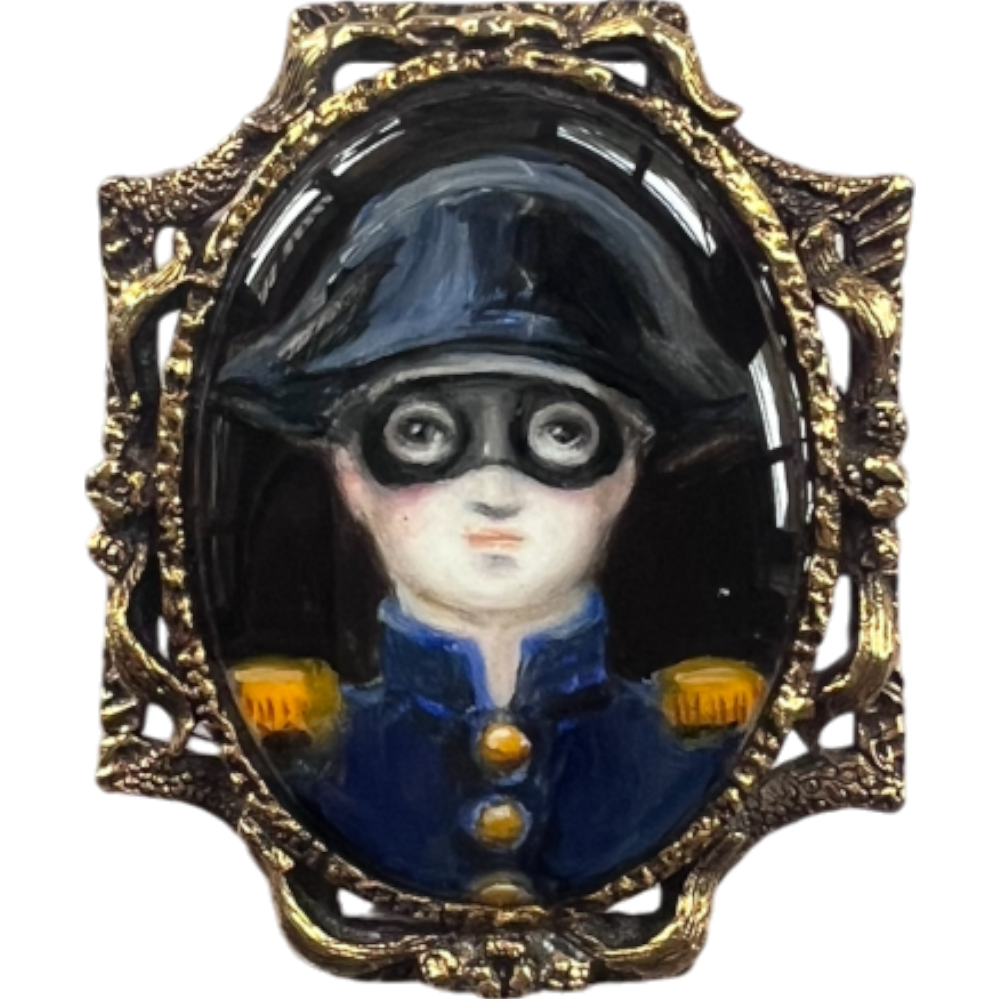 No. 2260 "Percival" Portrait Pendant-Brooch