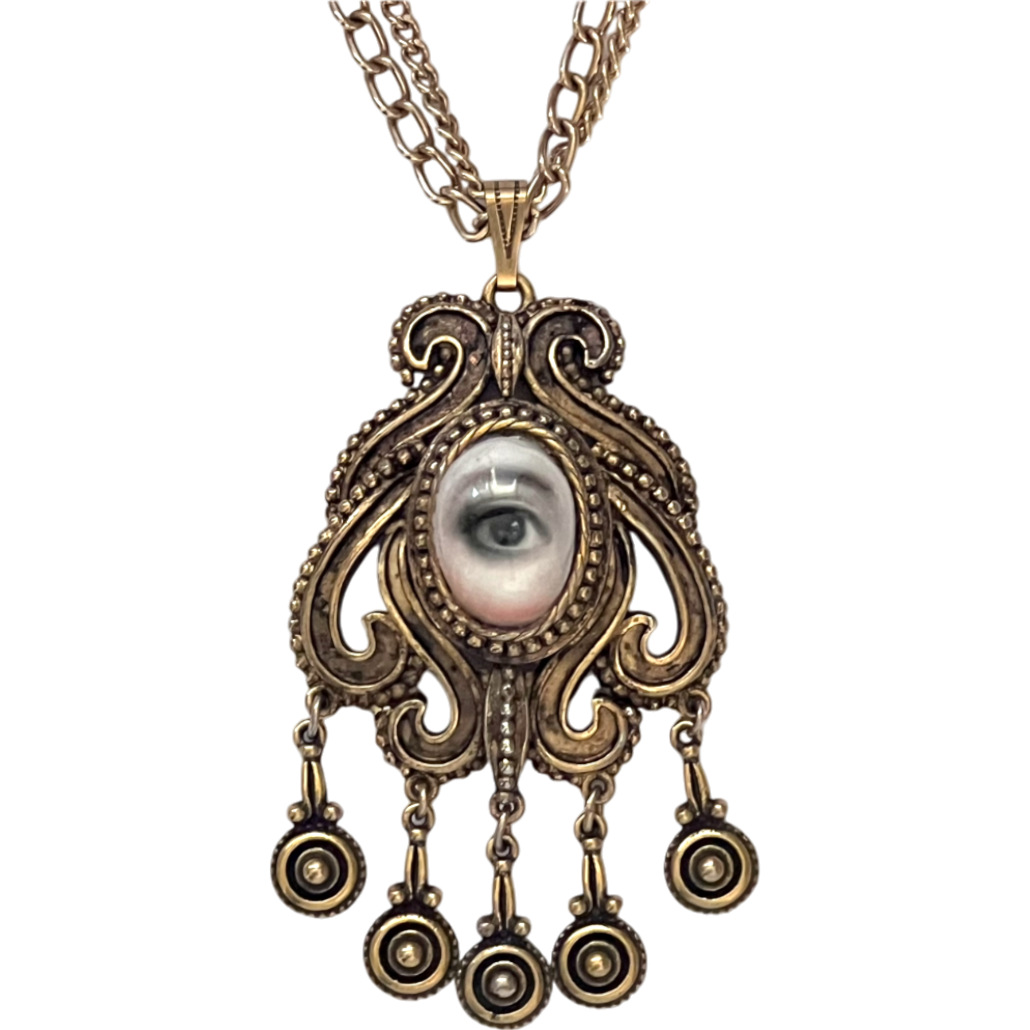 No. 2262 Lover's Eye Pendant Necklace