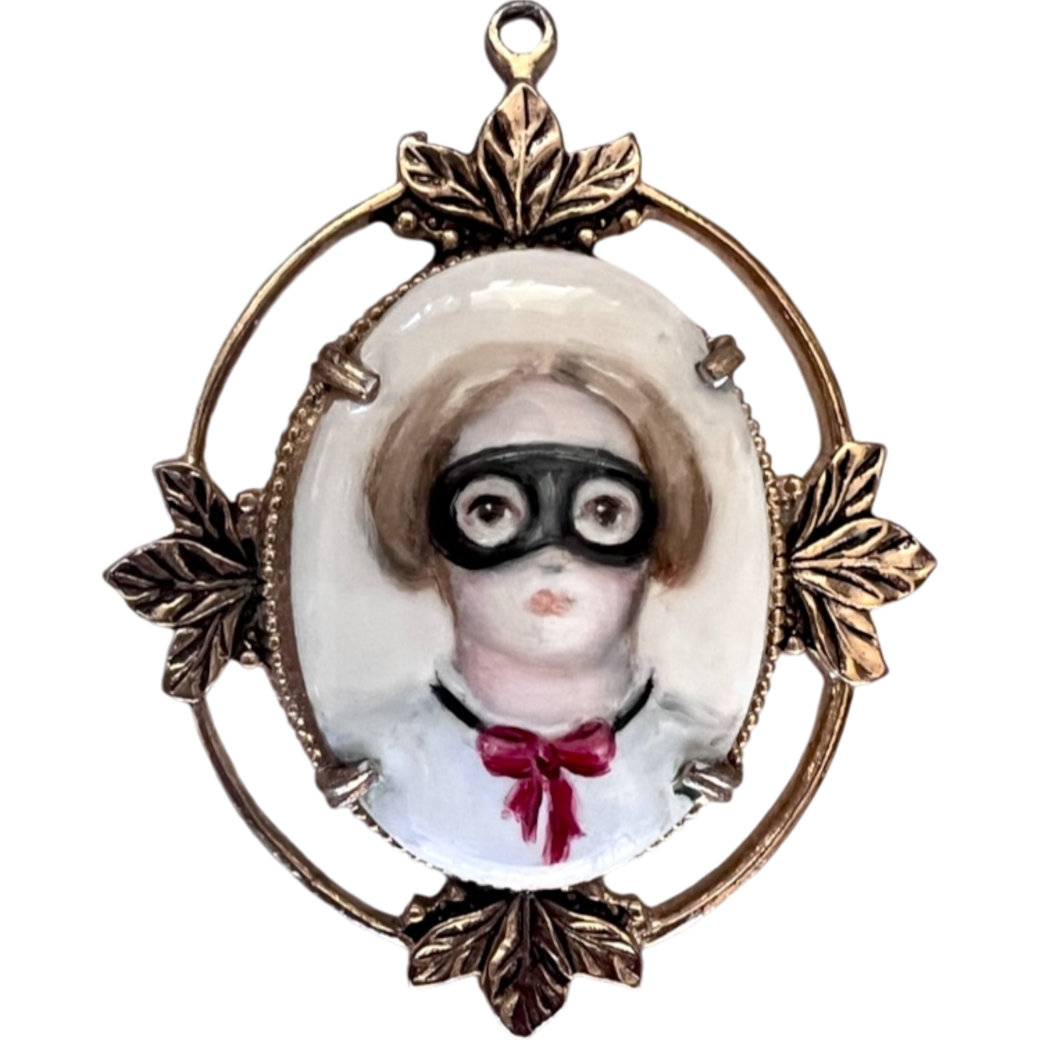 No. 2326 "Sophronia" Portrait Pendant