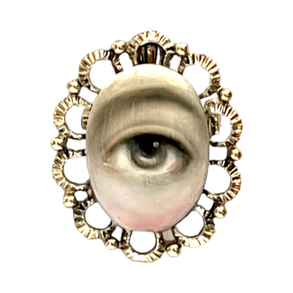New! - Lover's Eye Convertible Pendant Brooch