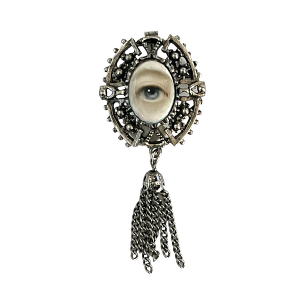 Reserved - Lover's Eye Convertible Pendant Brooch