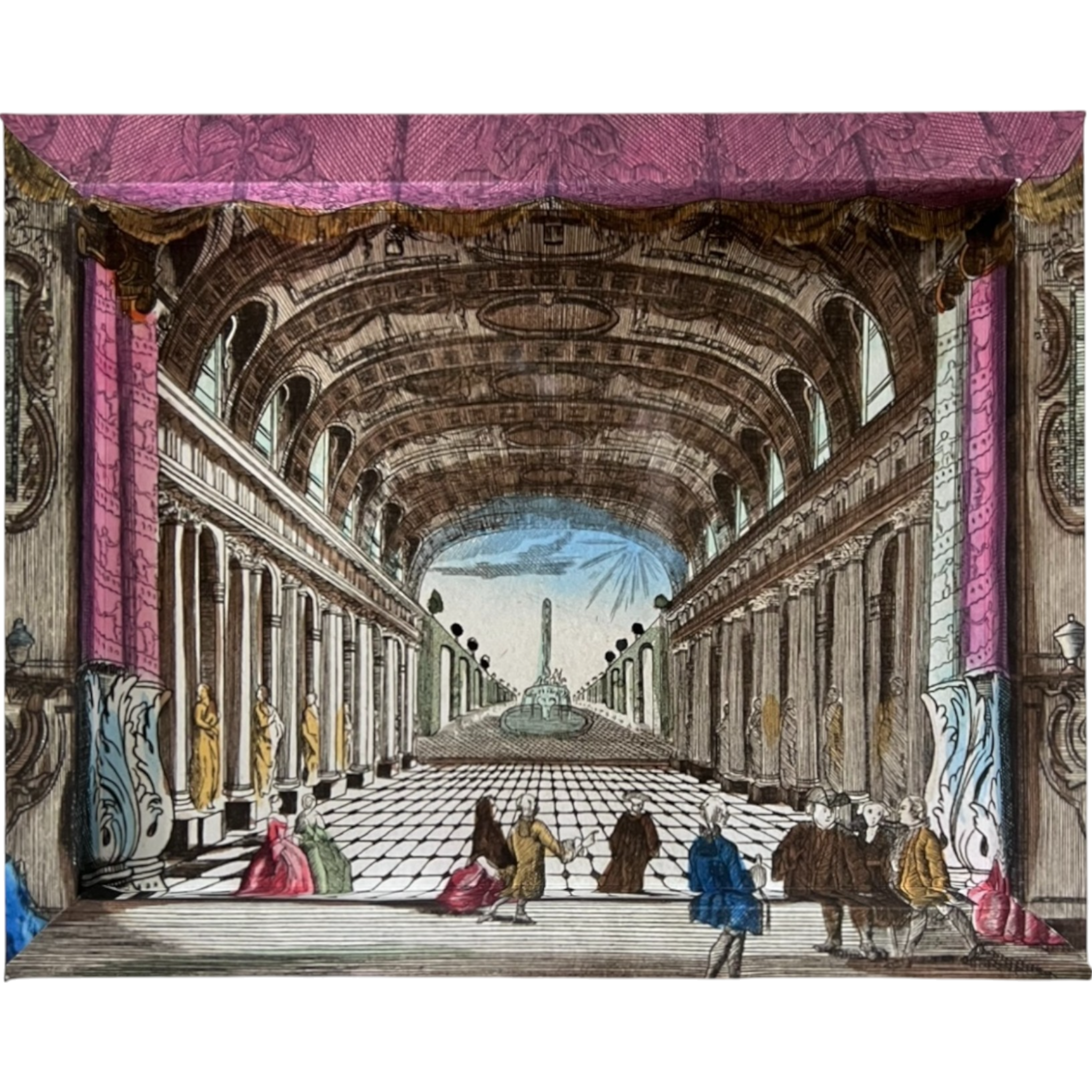 Frame No. 23 - Gallerie de Vaux Hall (10"x8" for plates up to 5.5"-7.5")