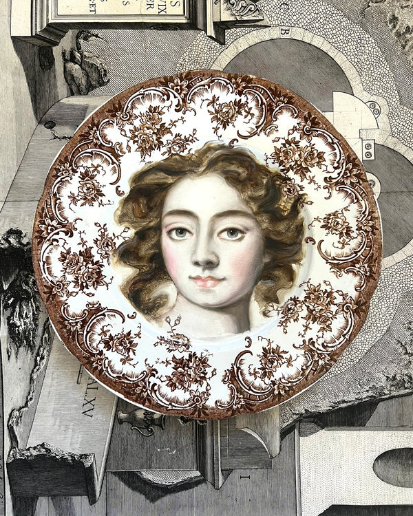 Portrait Plate: "Charlotte Suddenly Realized Her Life Was Her Own"