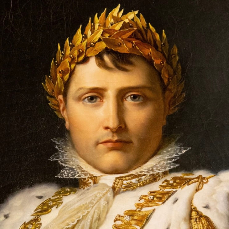 No. 2920 Lover's Eye Painting of Napoleon Bonaparte on a French Limoges Bee Plat