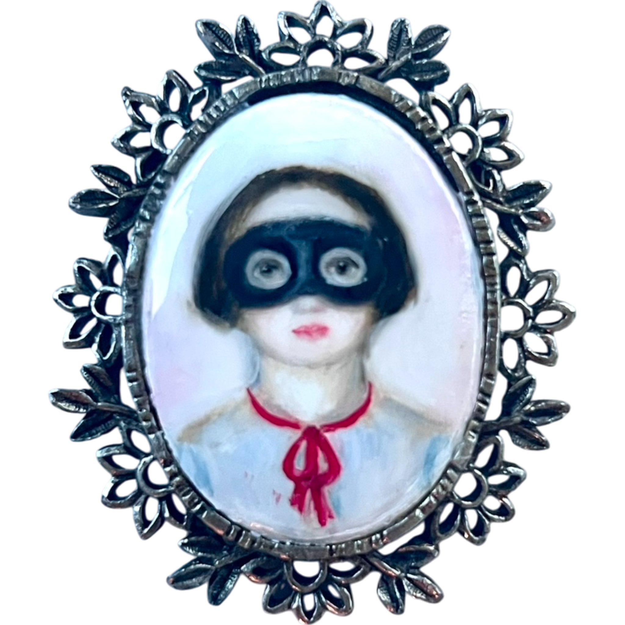 No. 2446 "Vivian" Portrait Brooch