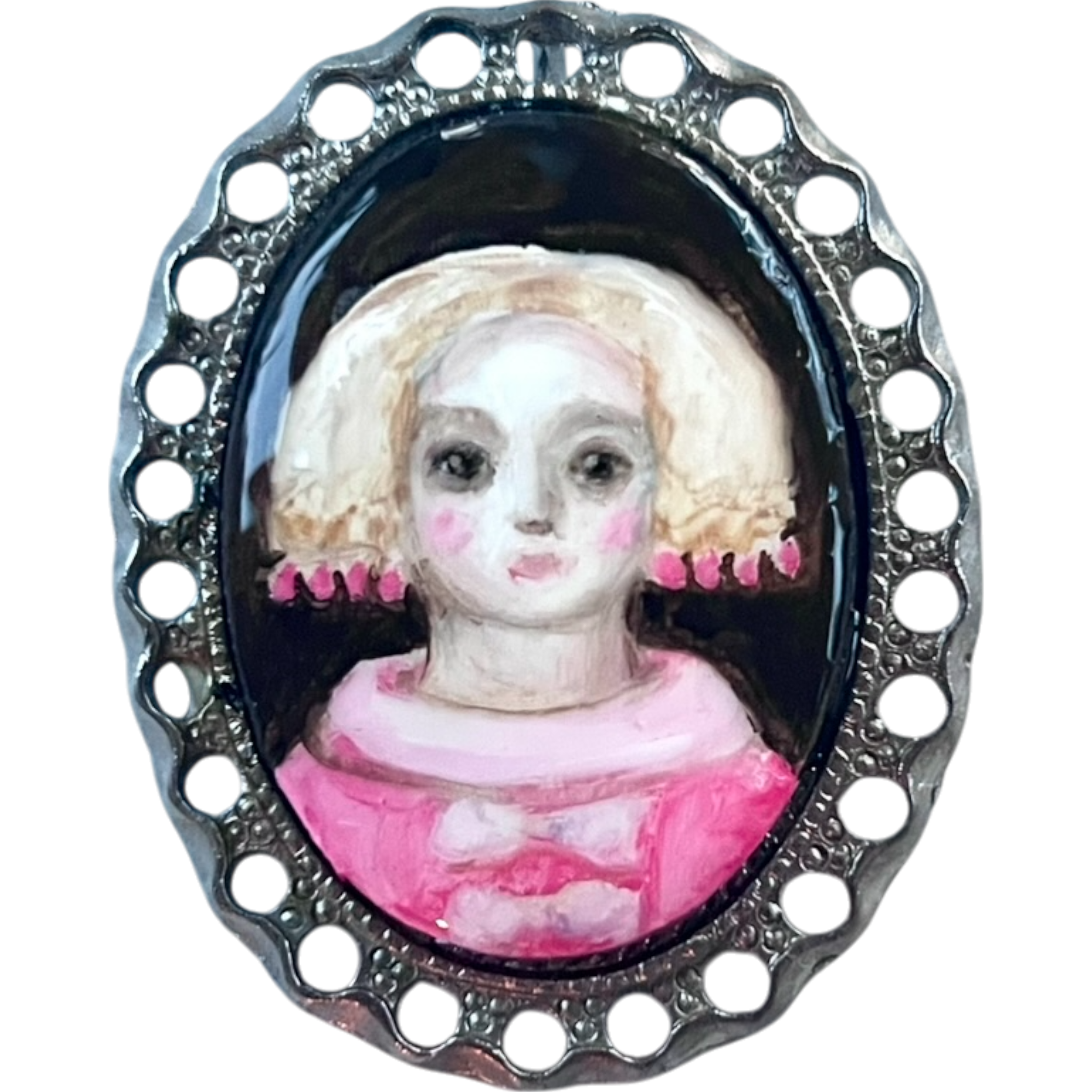 No. 2460 "Matilda" Portrait-Brooch