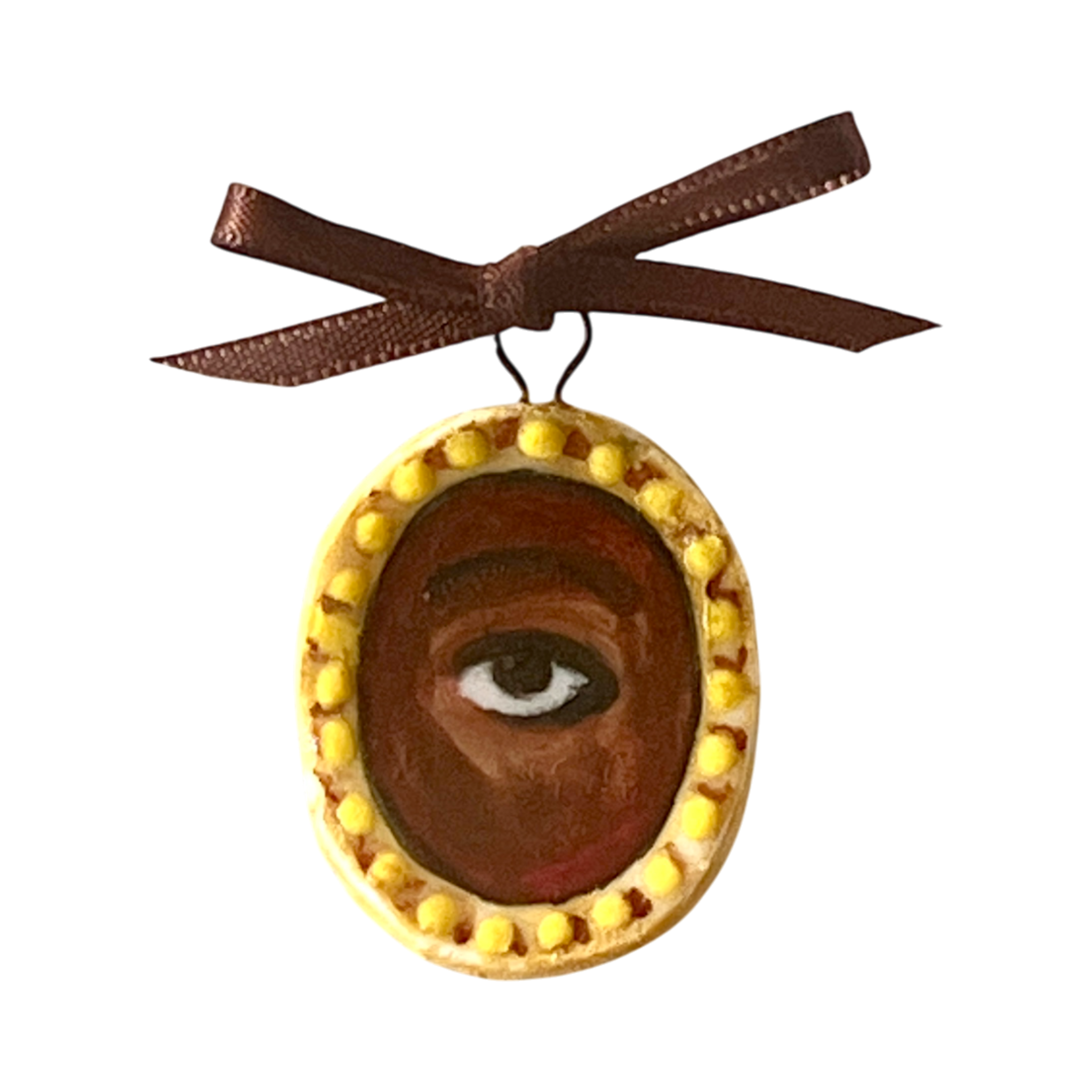 No. 233 Lover's Eye Charm - Gold