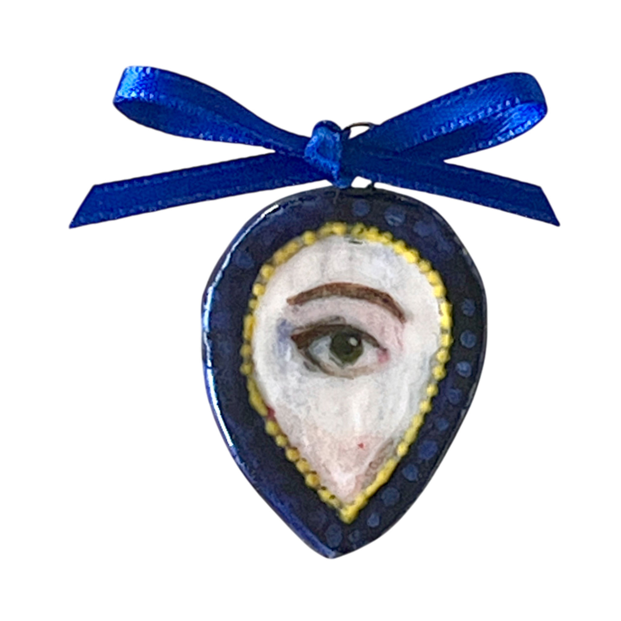 No. 235 Lover's Eye Charm - Sapphires