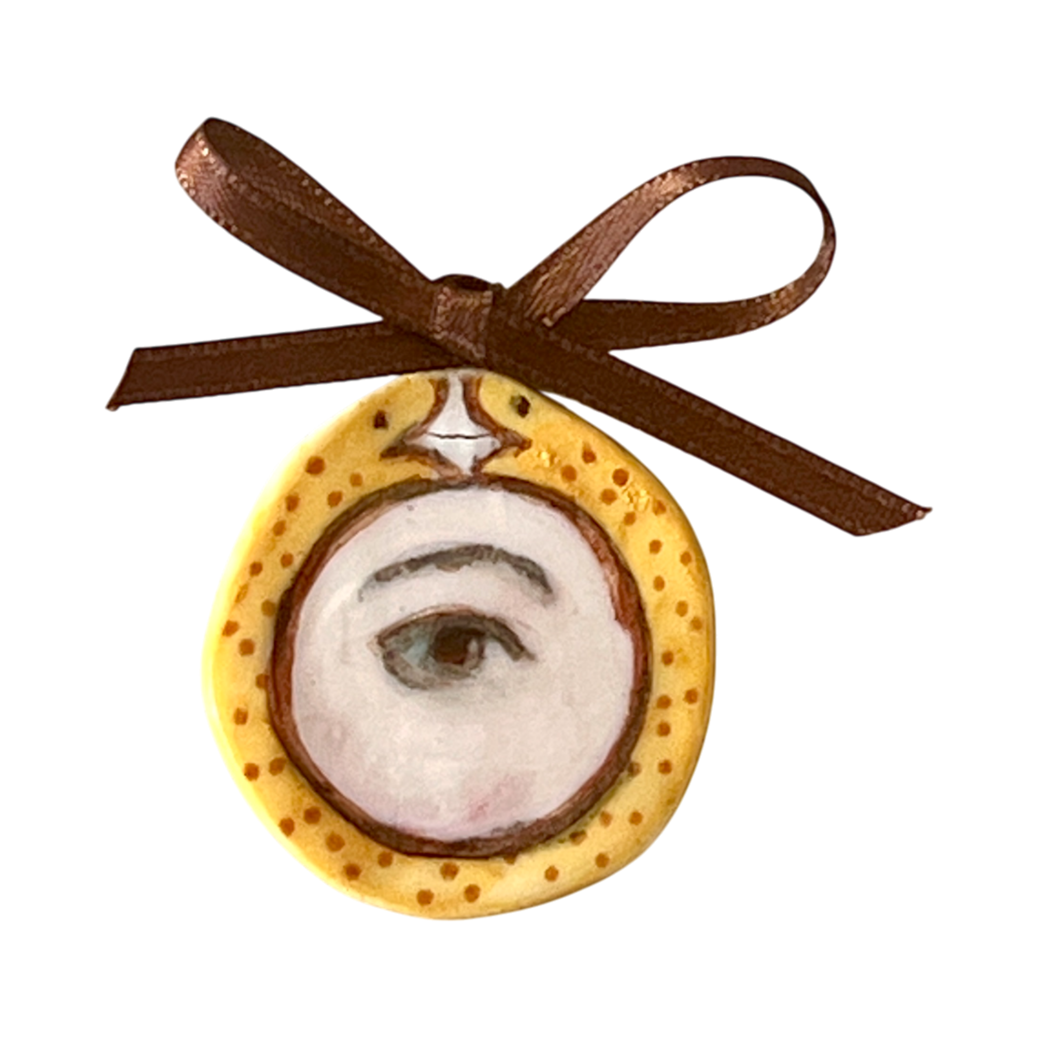 No. 255 Lover's Eye Charm - Spotted Serpents (Seconds)