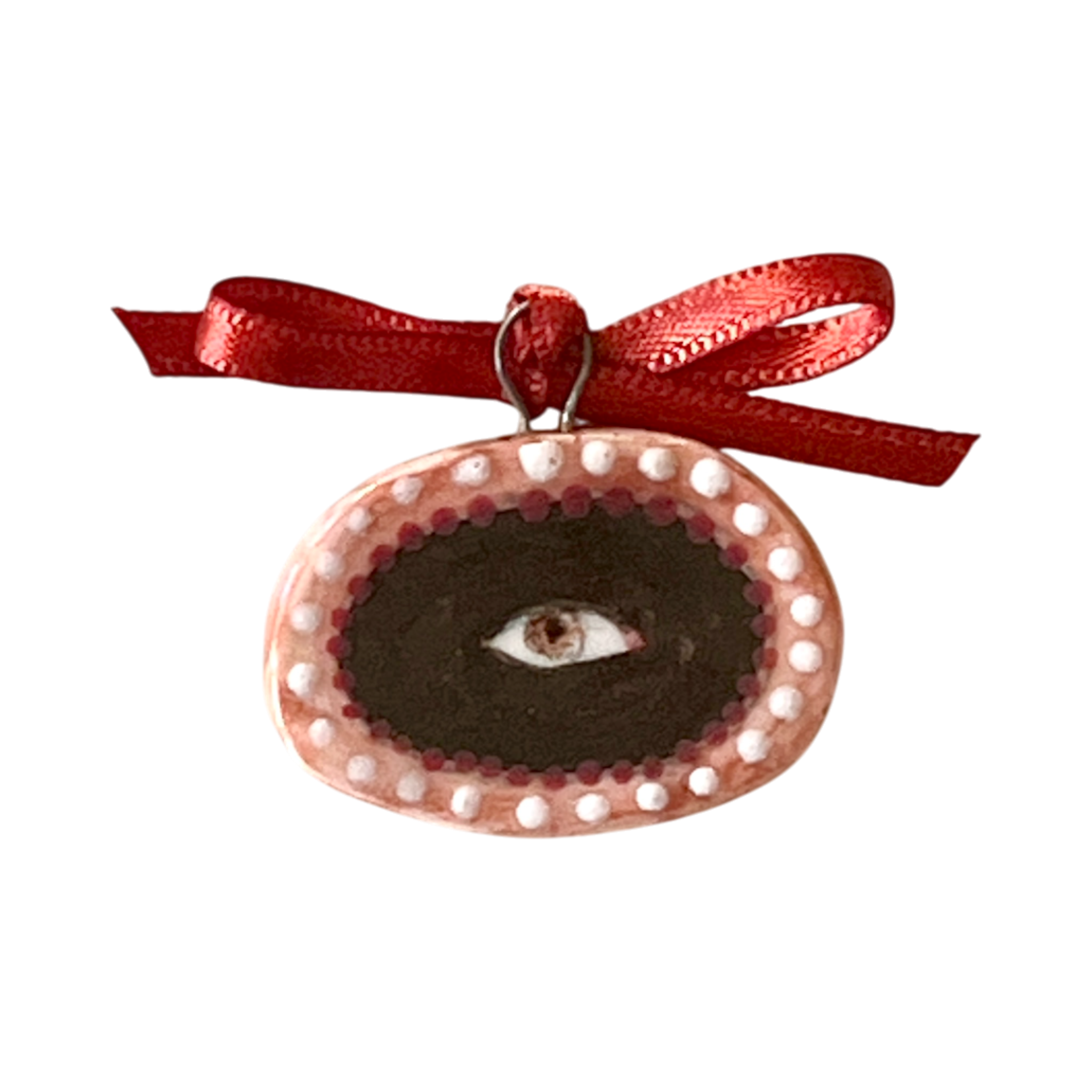 No. 272 Lover's Eye Charm - Pearls