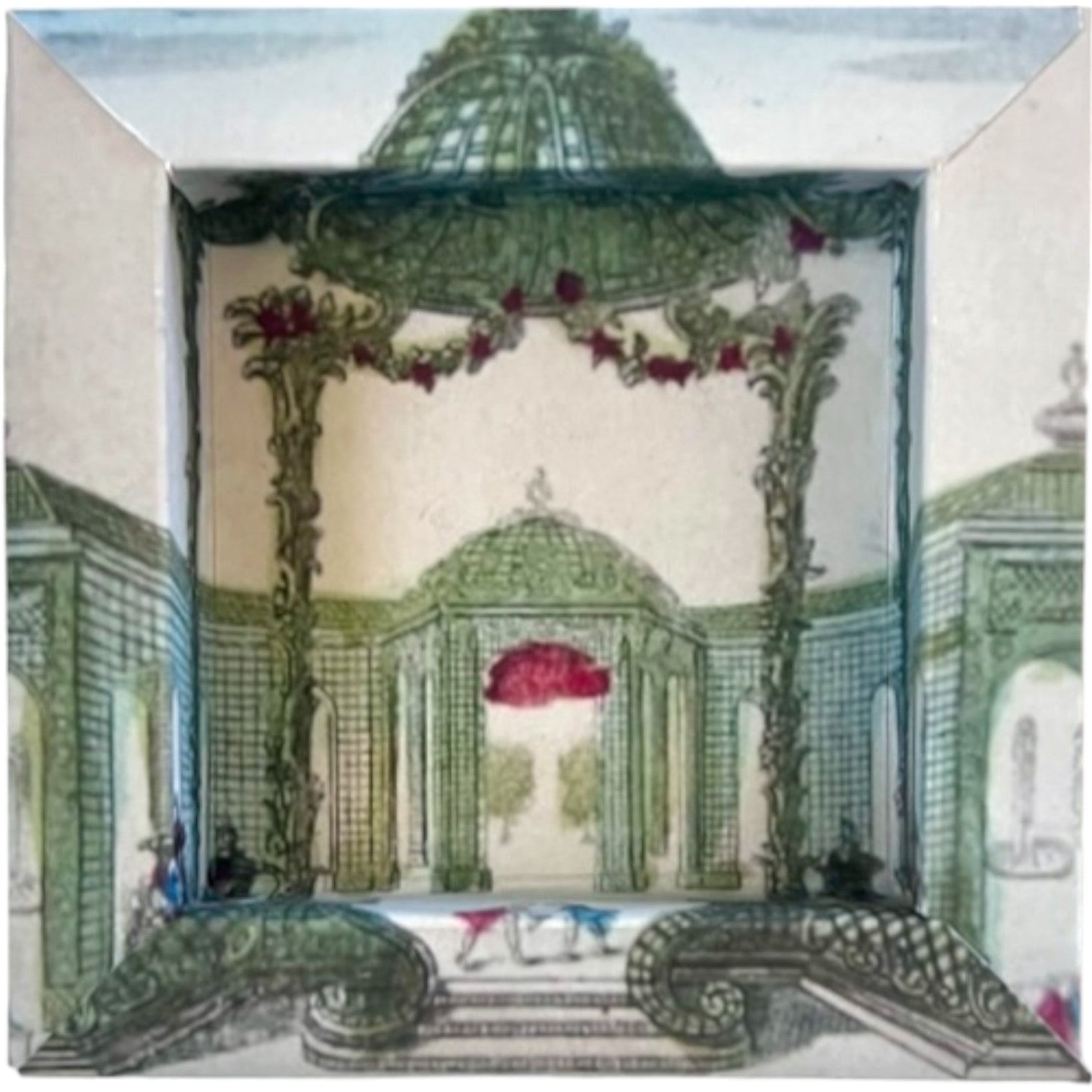 Frame No. 2 - Jardin du Roy de Dannemarck (4" for Jewelry)