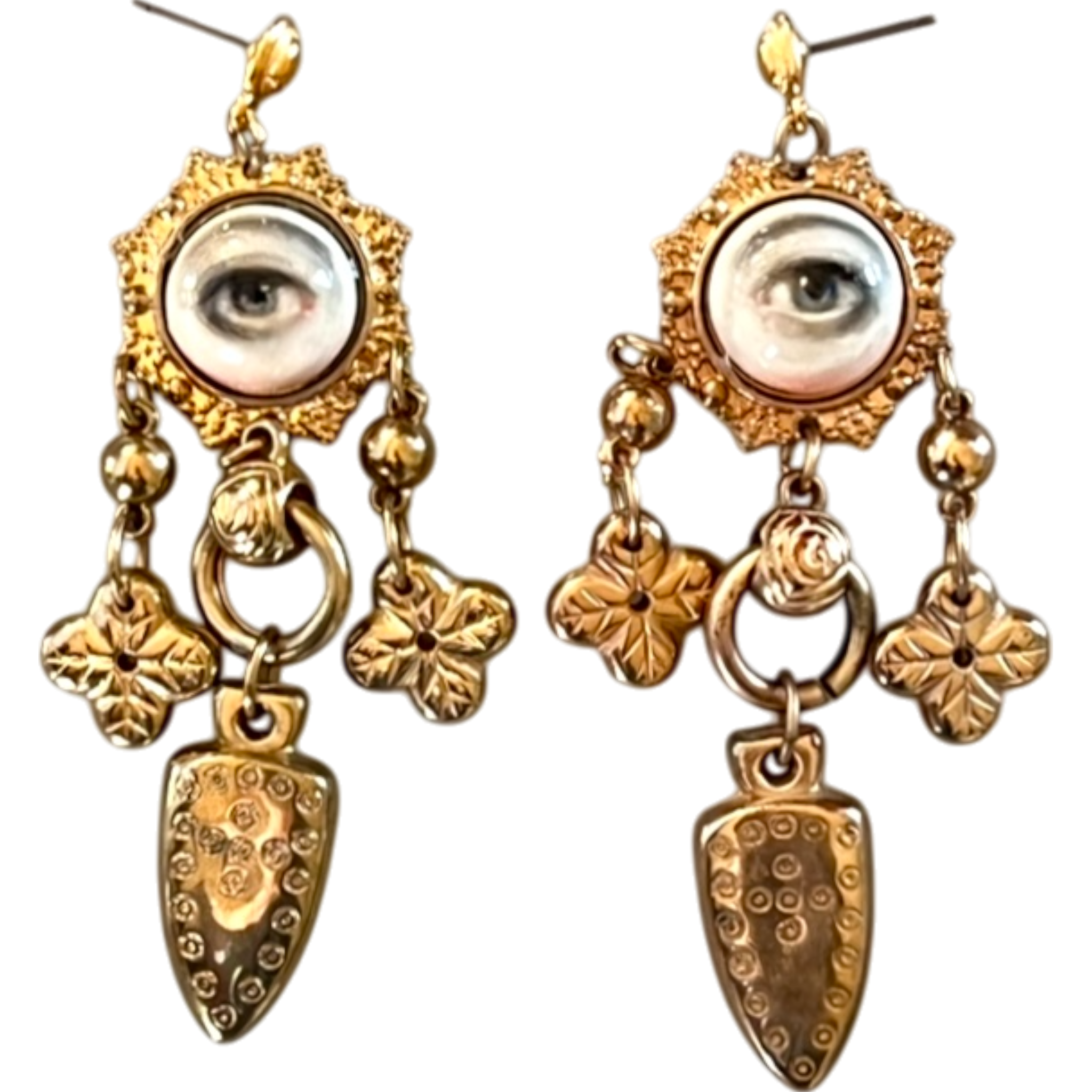 No. 2168 Lover's Eye Girandole Earrings