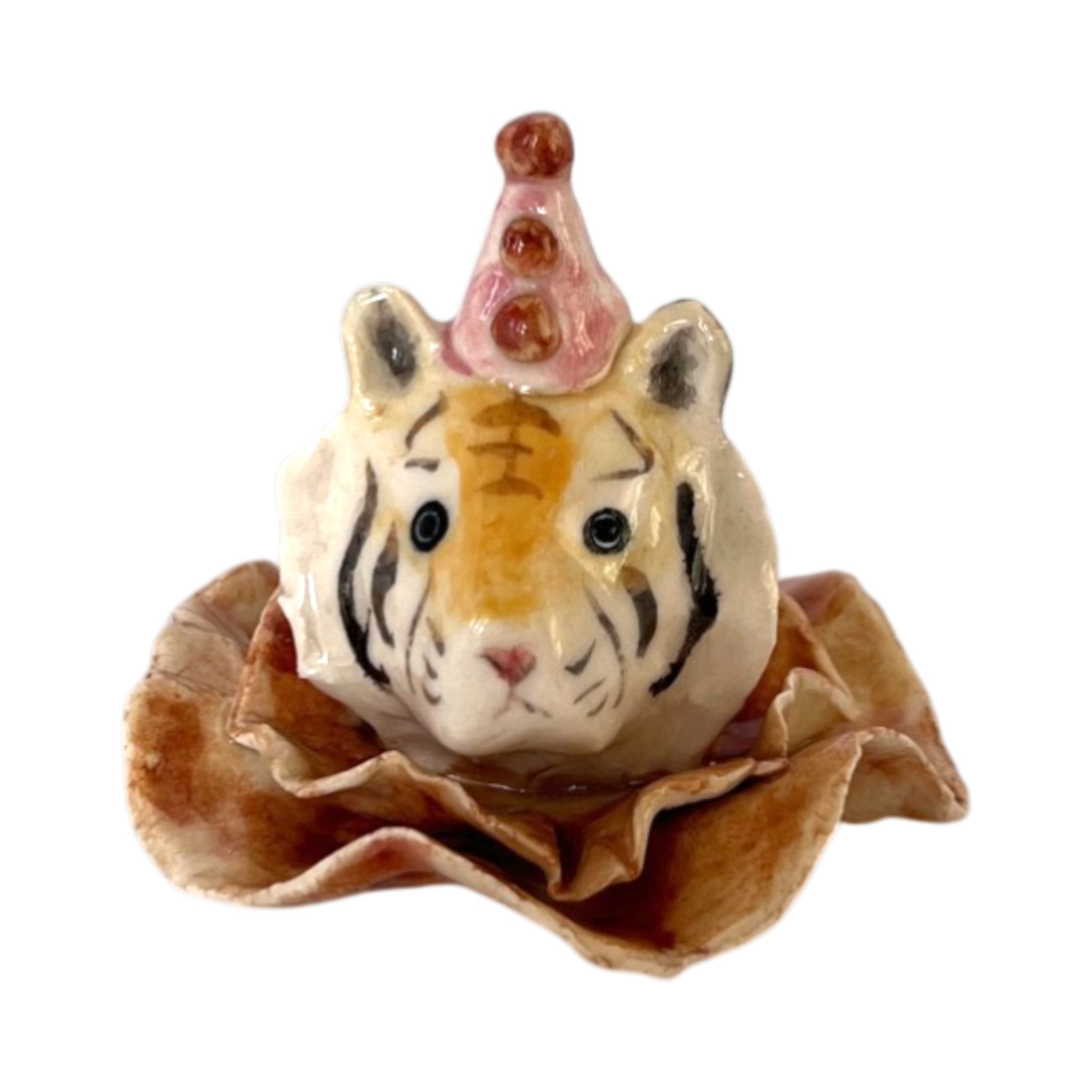 No. 315 Millicent the Tiger - Lamp Finial