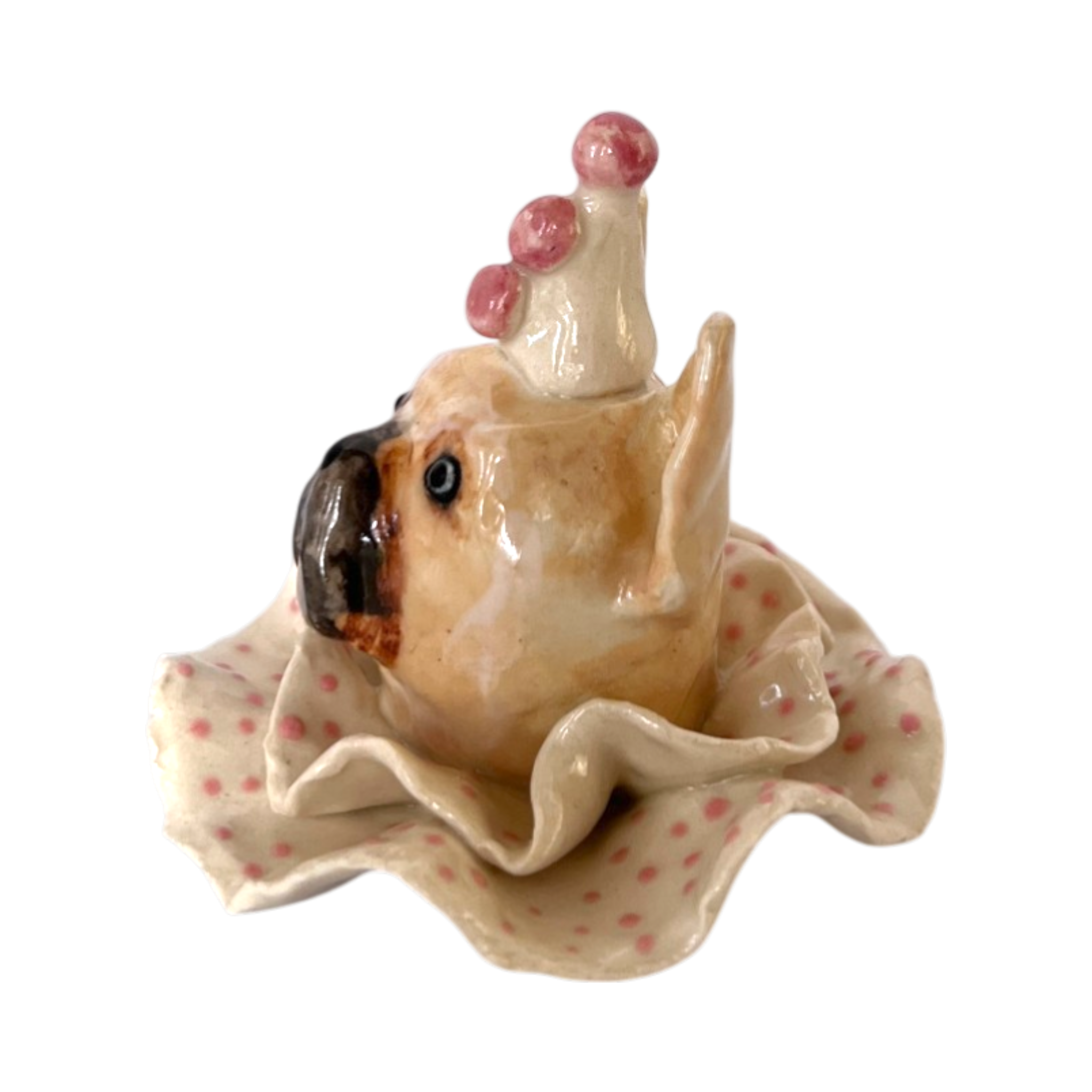No. 320 Josephine the French Bulldog - Lamp Finial