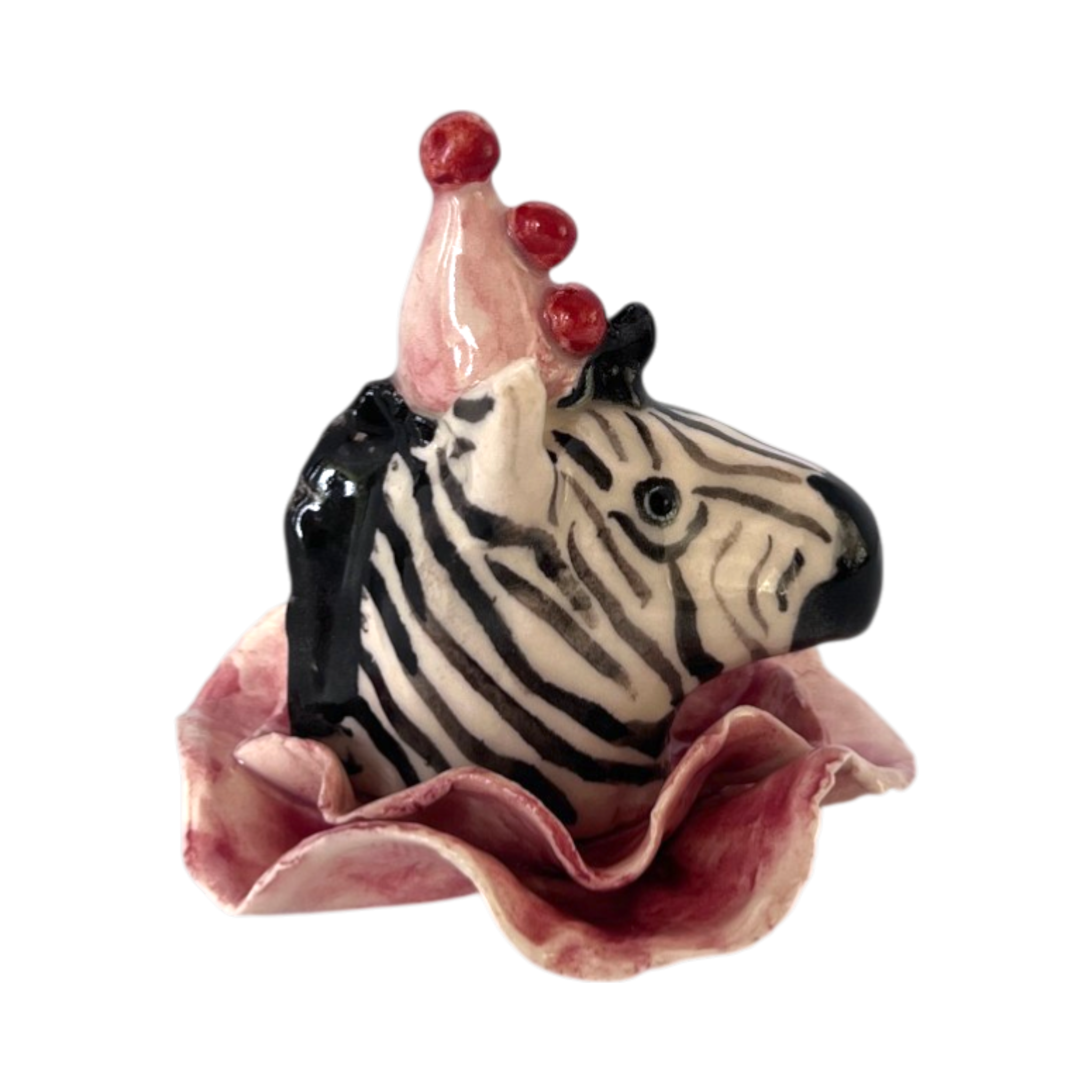 No. 328 Isabel the Zebra - Lamp Finial