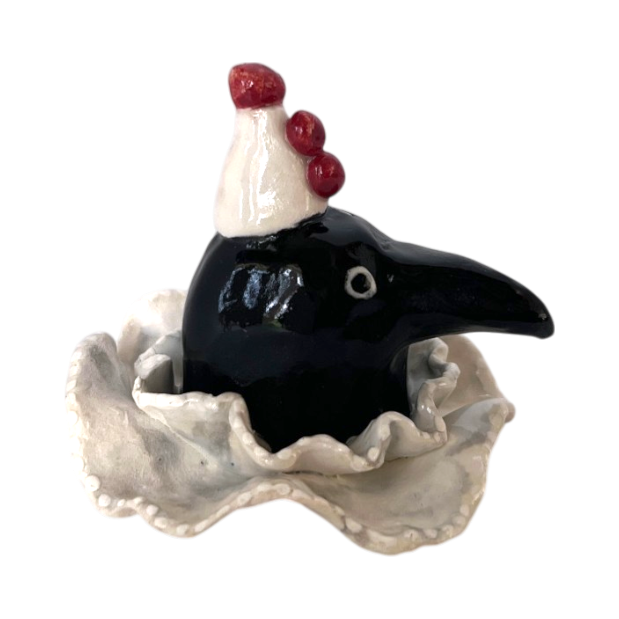 No. 331 Neville the Raven - Lamp Finial