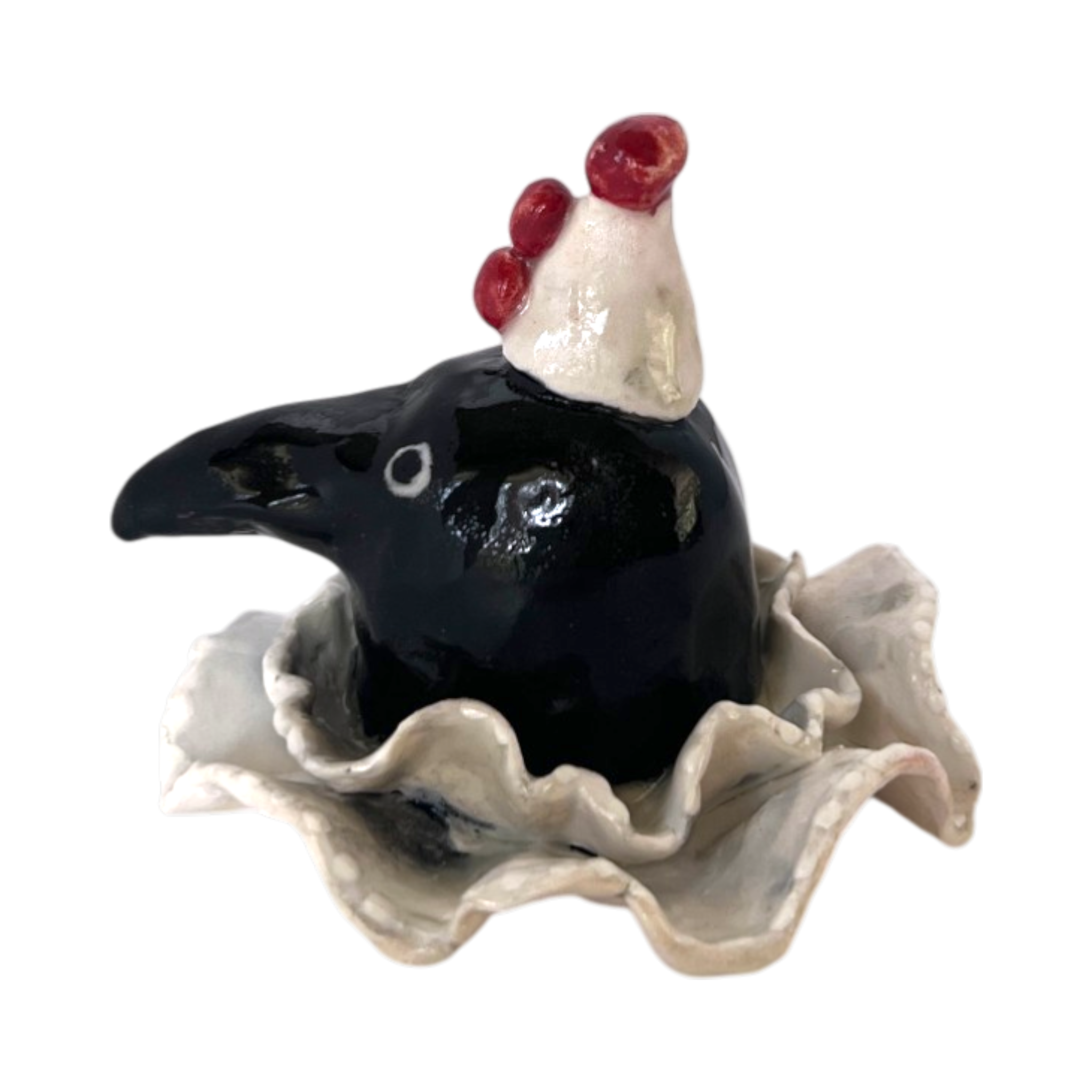 No. 331 Neville the Raven - Lamp Finial