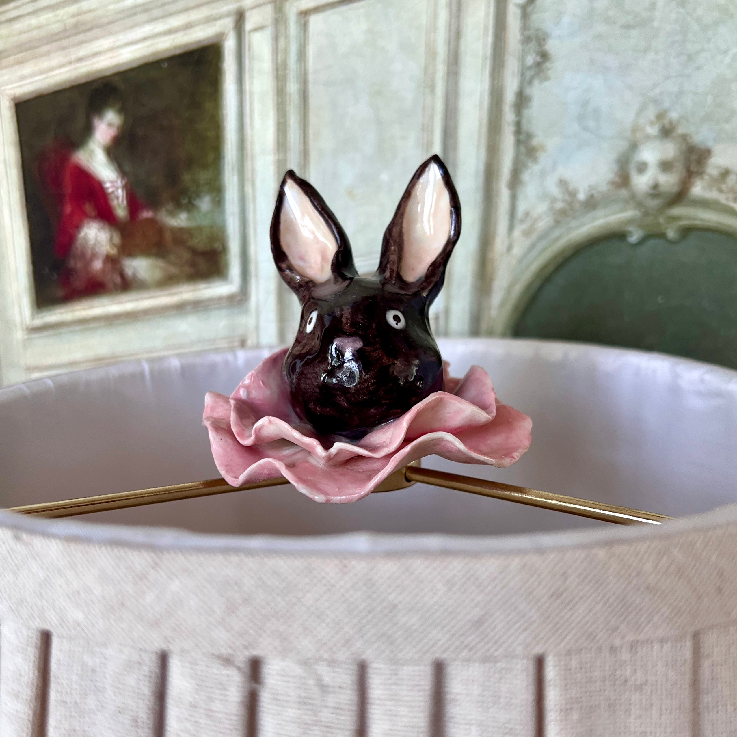 No. 308 Chester the Rabbit - Lamp Finial