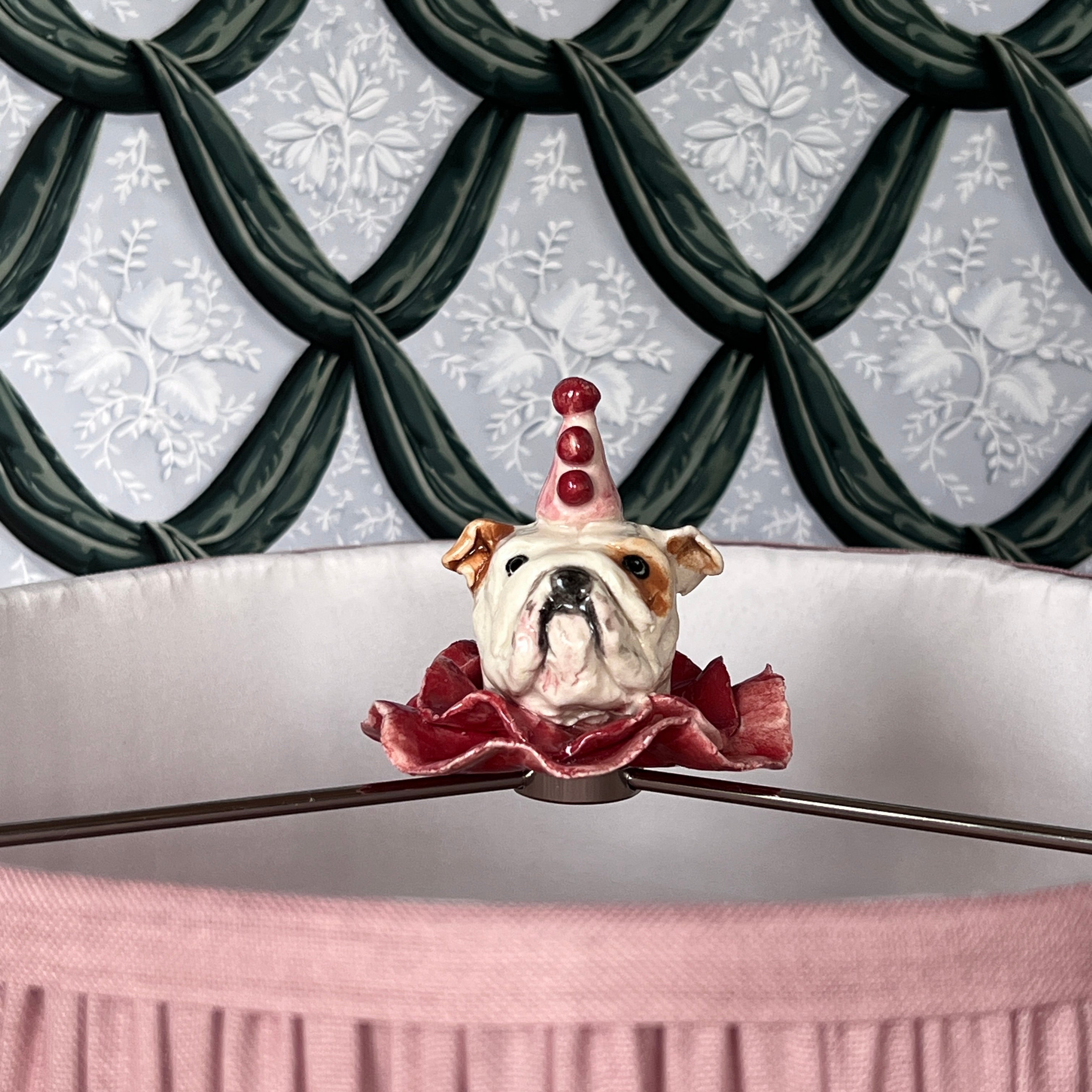 No. 314 Prudence the Bulldog - Lamp Finial