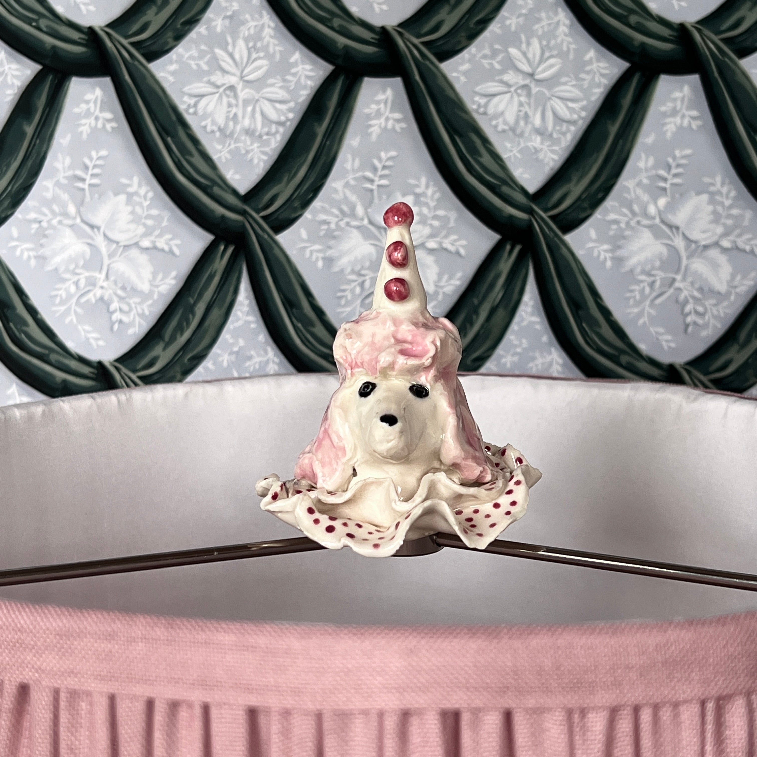 No. 326 Isabel the Poodle - Lamp Finial