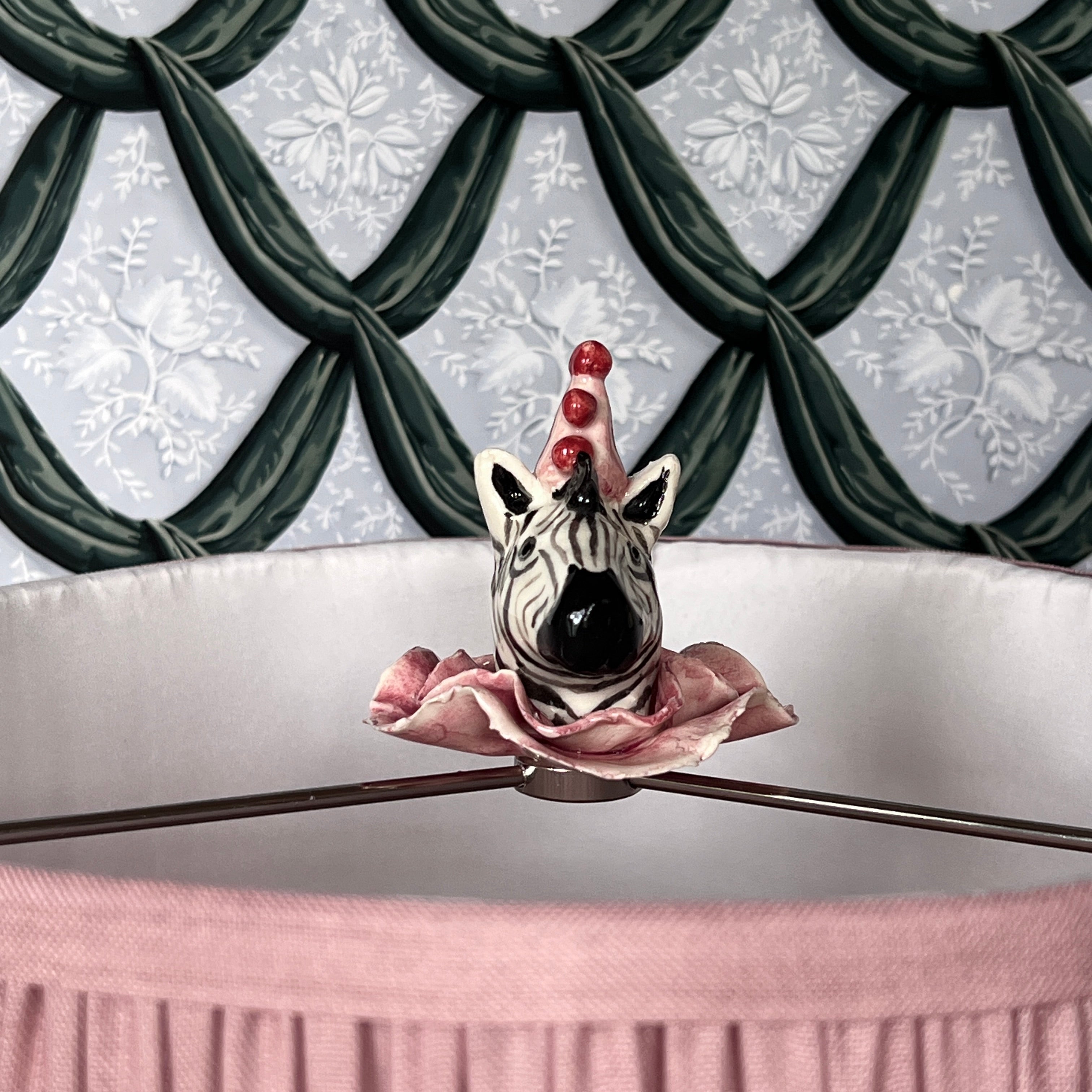 No. 328 Isabel the Zebra - Lamp Finial