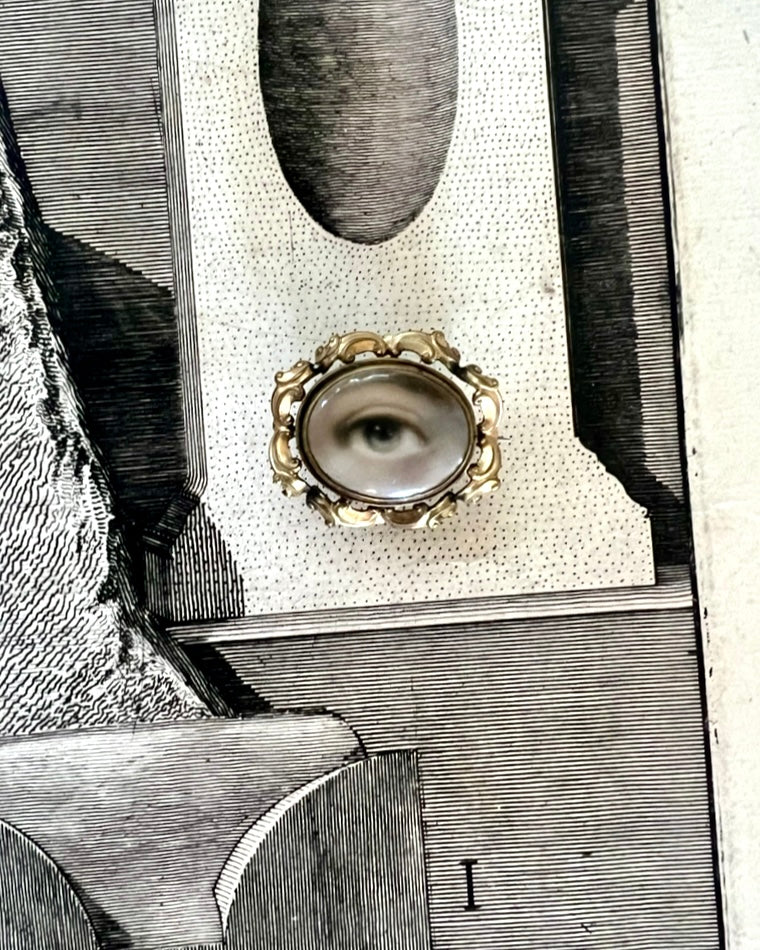 "Georgiana" - Lover's Eye Antique Brooch
