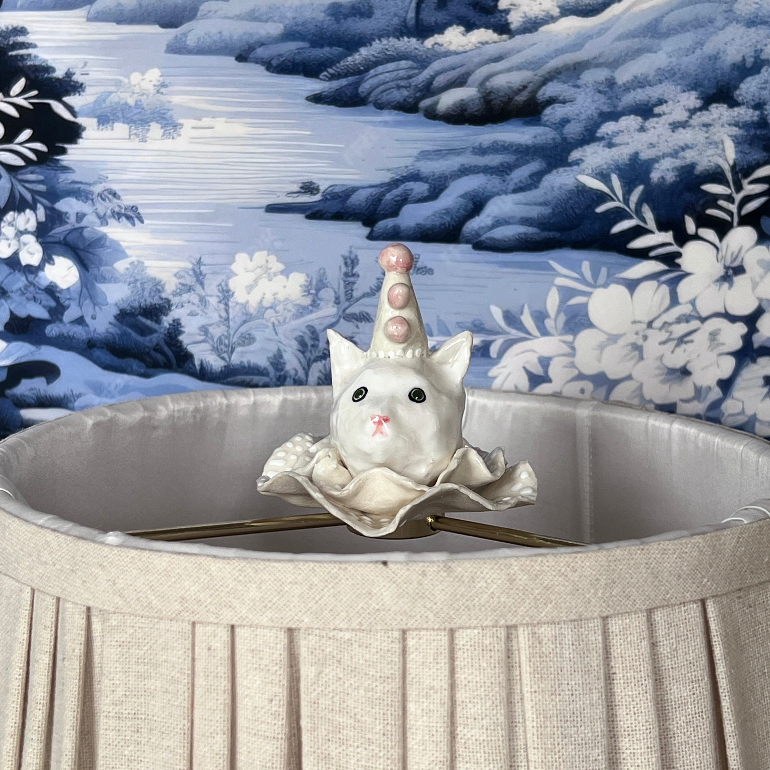 No. 316 Wilhelmina the Cat - Lamp Finial