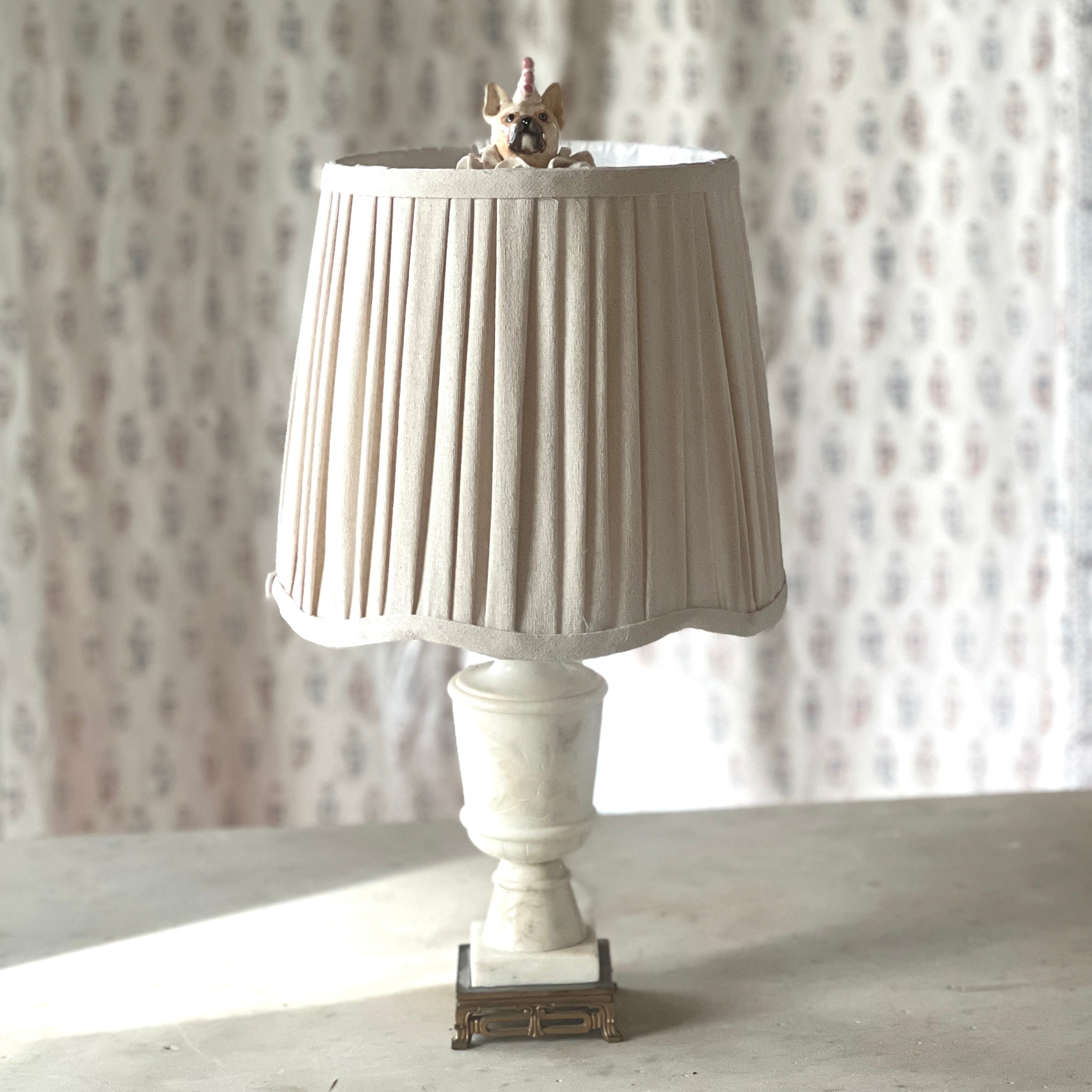 No. 320 Josephine the French Bulldog - Lamp Finial