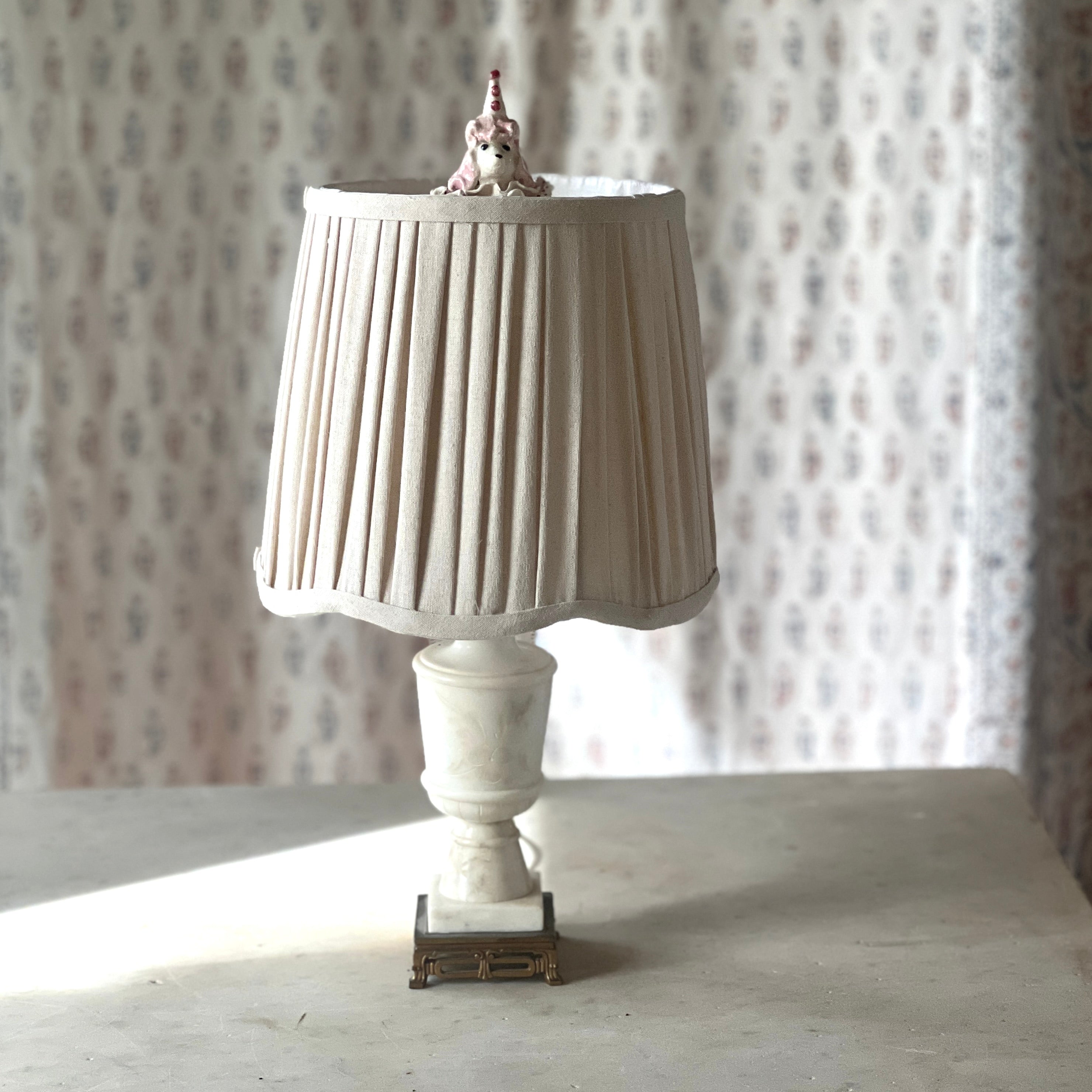 No. 326 Isabel the Poodle - Lamp Finial