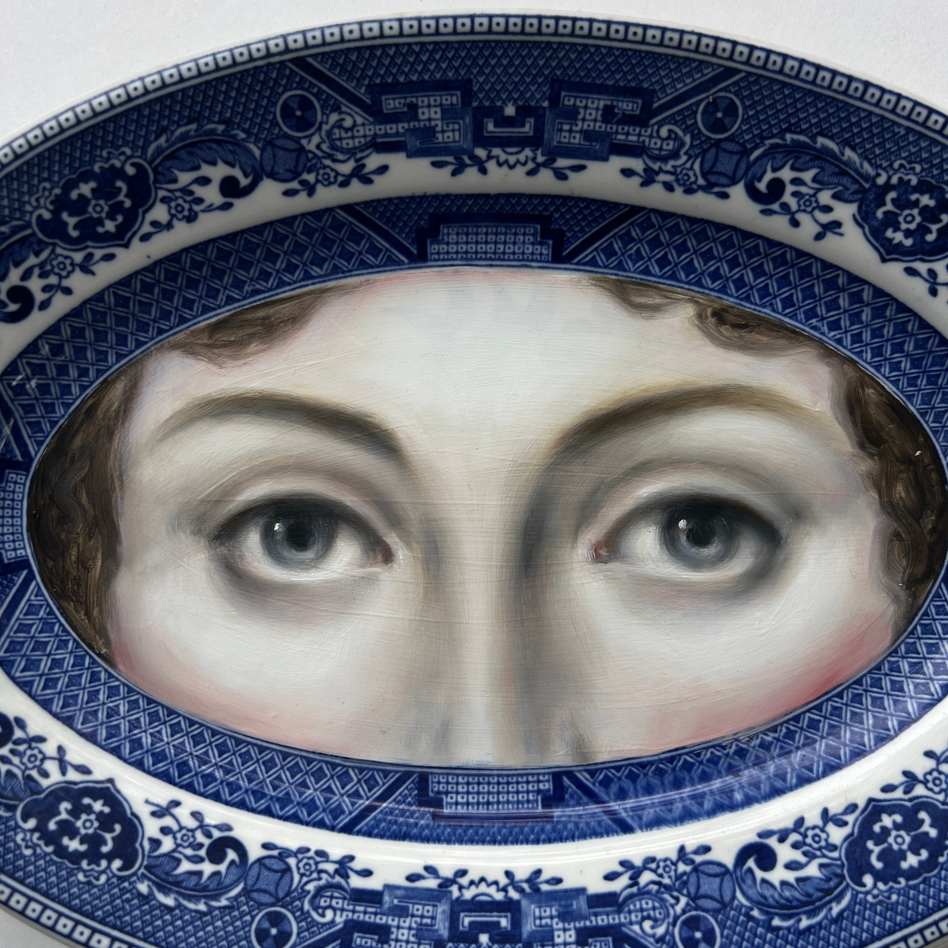 No. 2745 "Emeline Knew All the Best Secrets" Portrait Platter