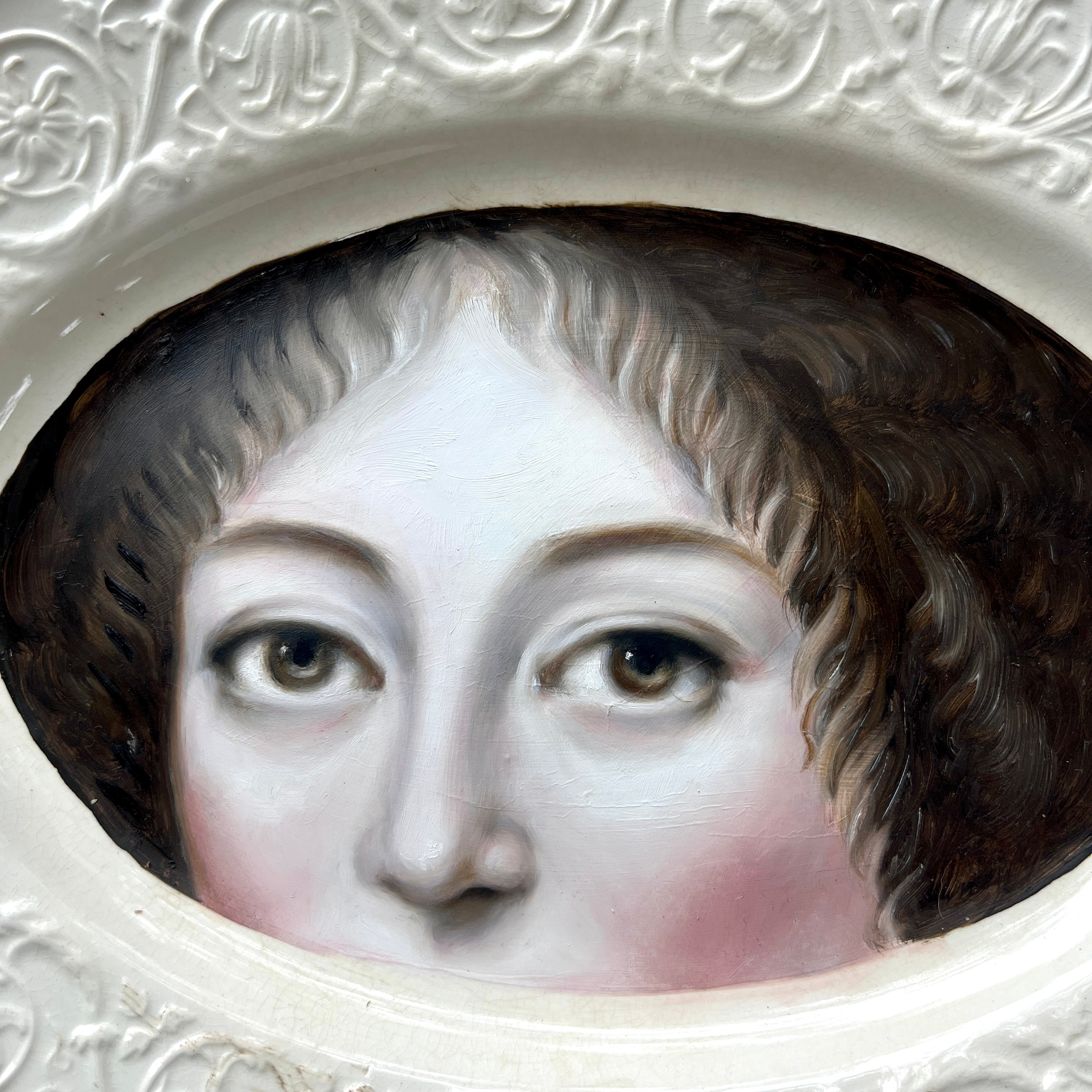 No. 2746 "Araminta Knew the Art of Being Alone" Portrait Platter