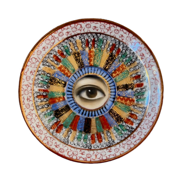 New! - Lover's Eye Painting on a Thousand Faces Plate No. 2