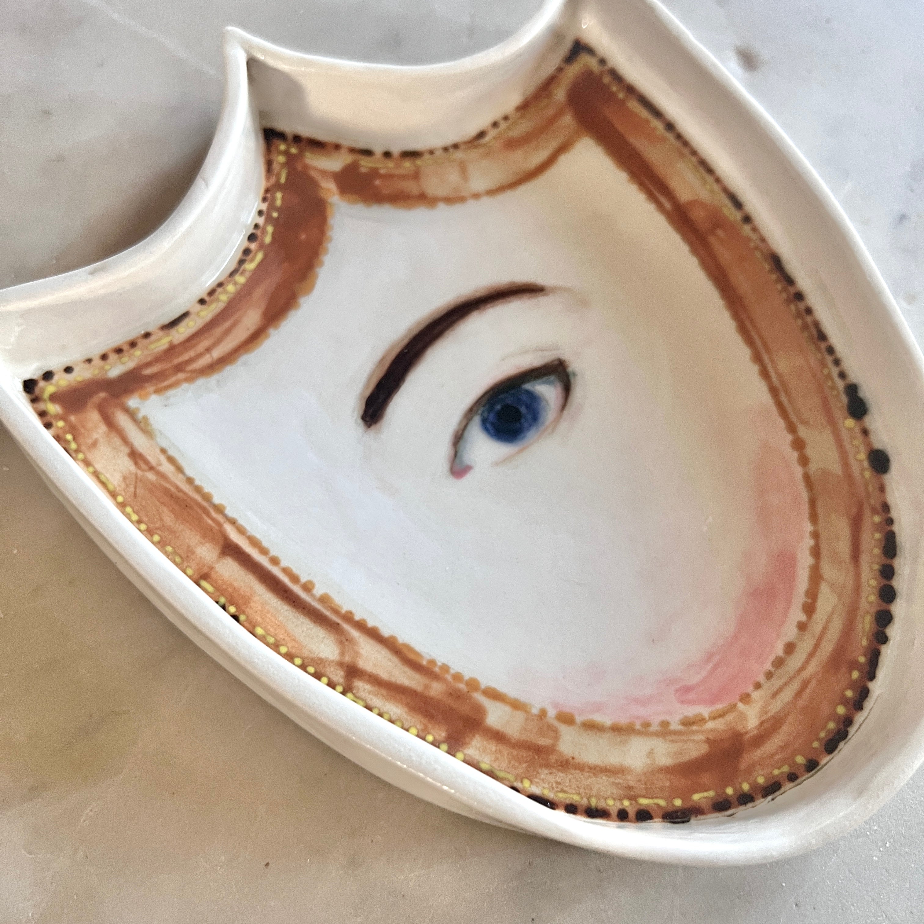No. 66 Lover's Eye Jewelry Dish - Shield