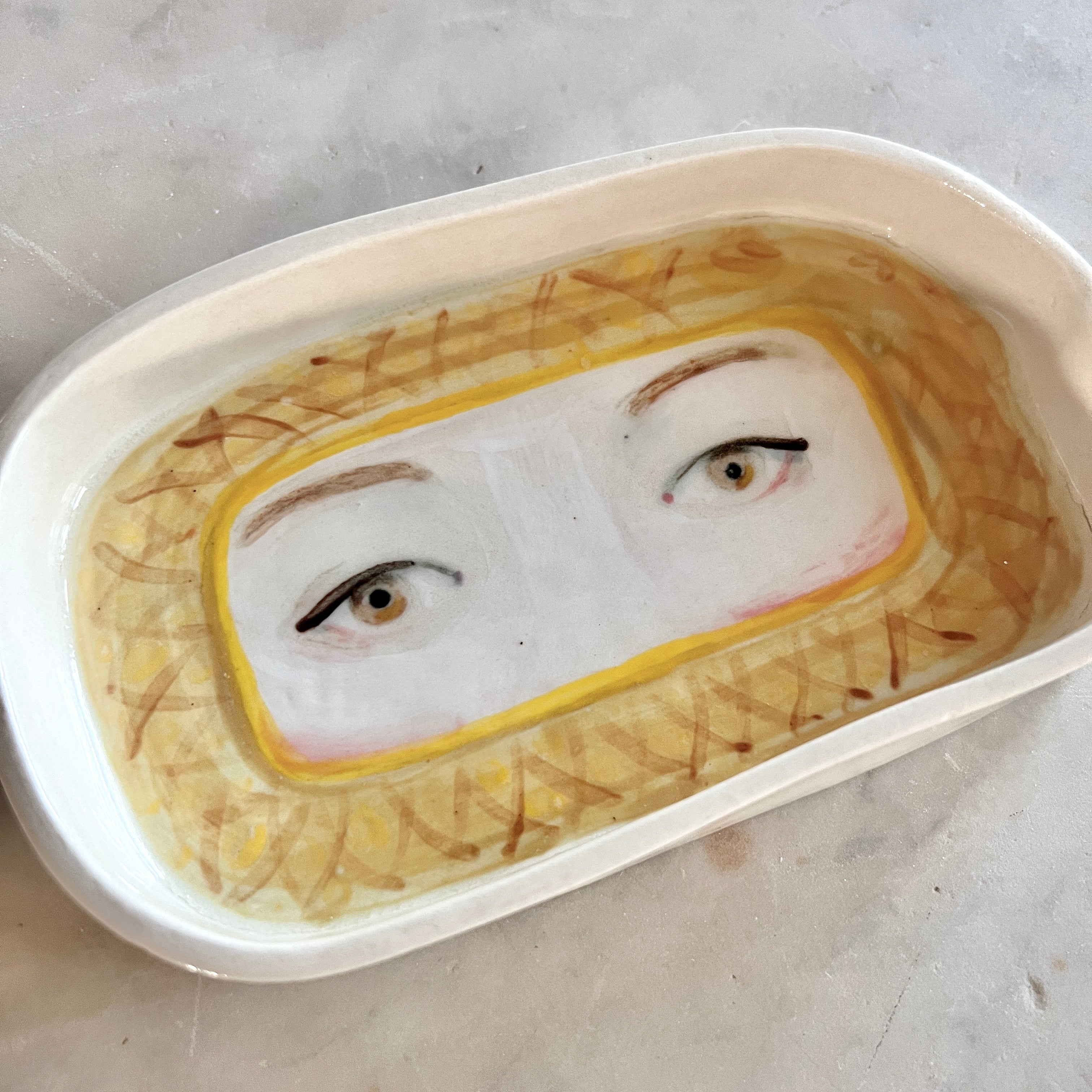 No. 68 Lover's Eye Jewelry Dish - Ouroboros