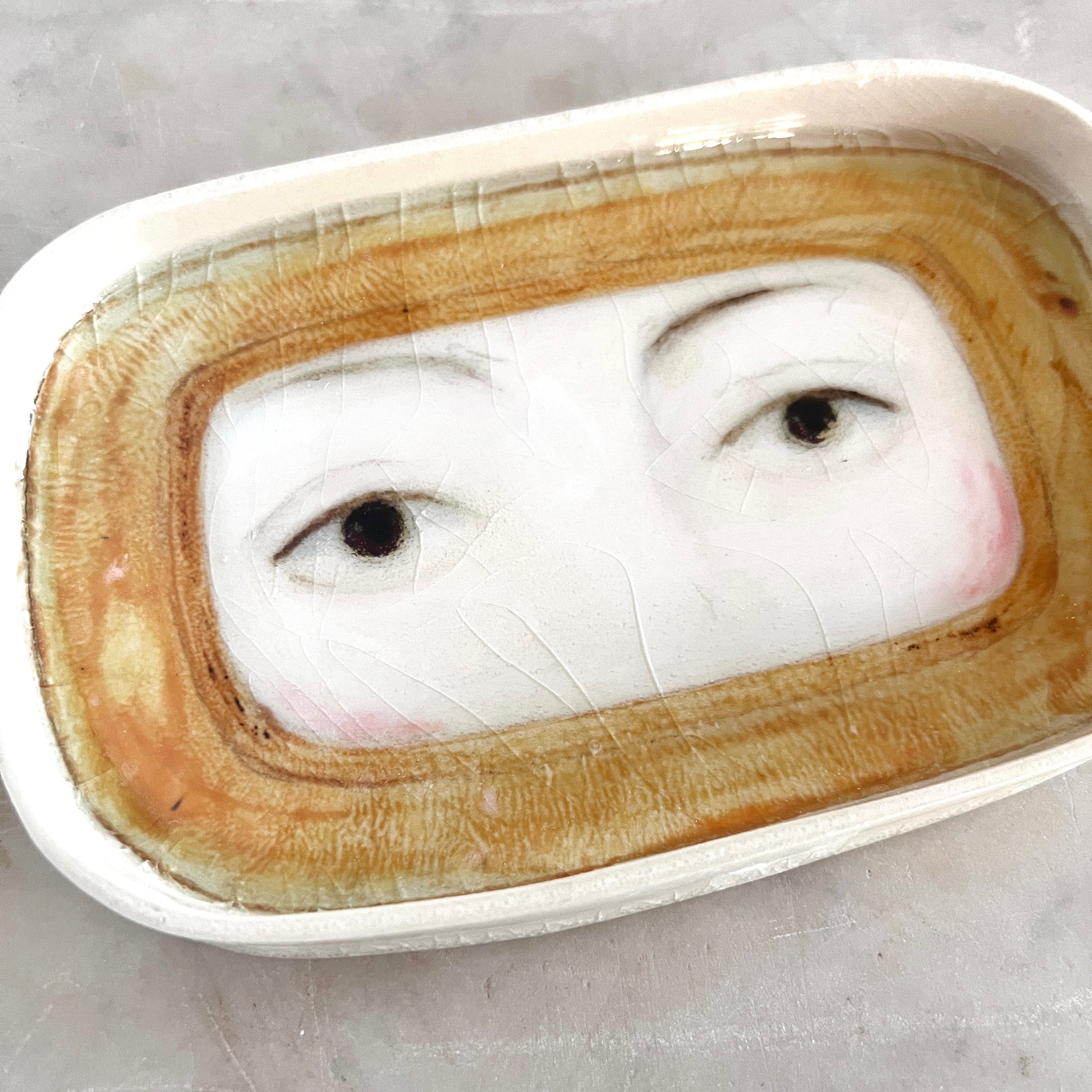 No. 71 Lover's Eye Jewelry Dish - Ouroboros