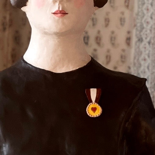 No. 379 Medal - Red Heart