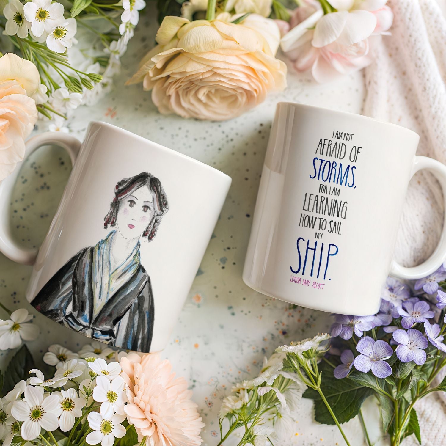 Louisa May Alcott Mug