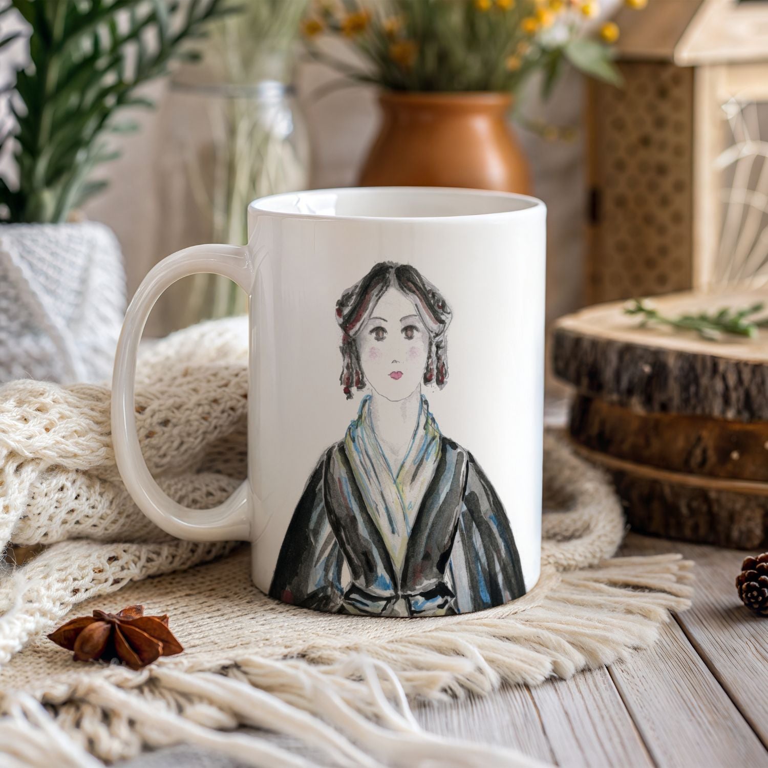 Louisa May Alcott Mug