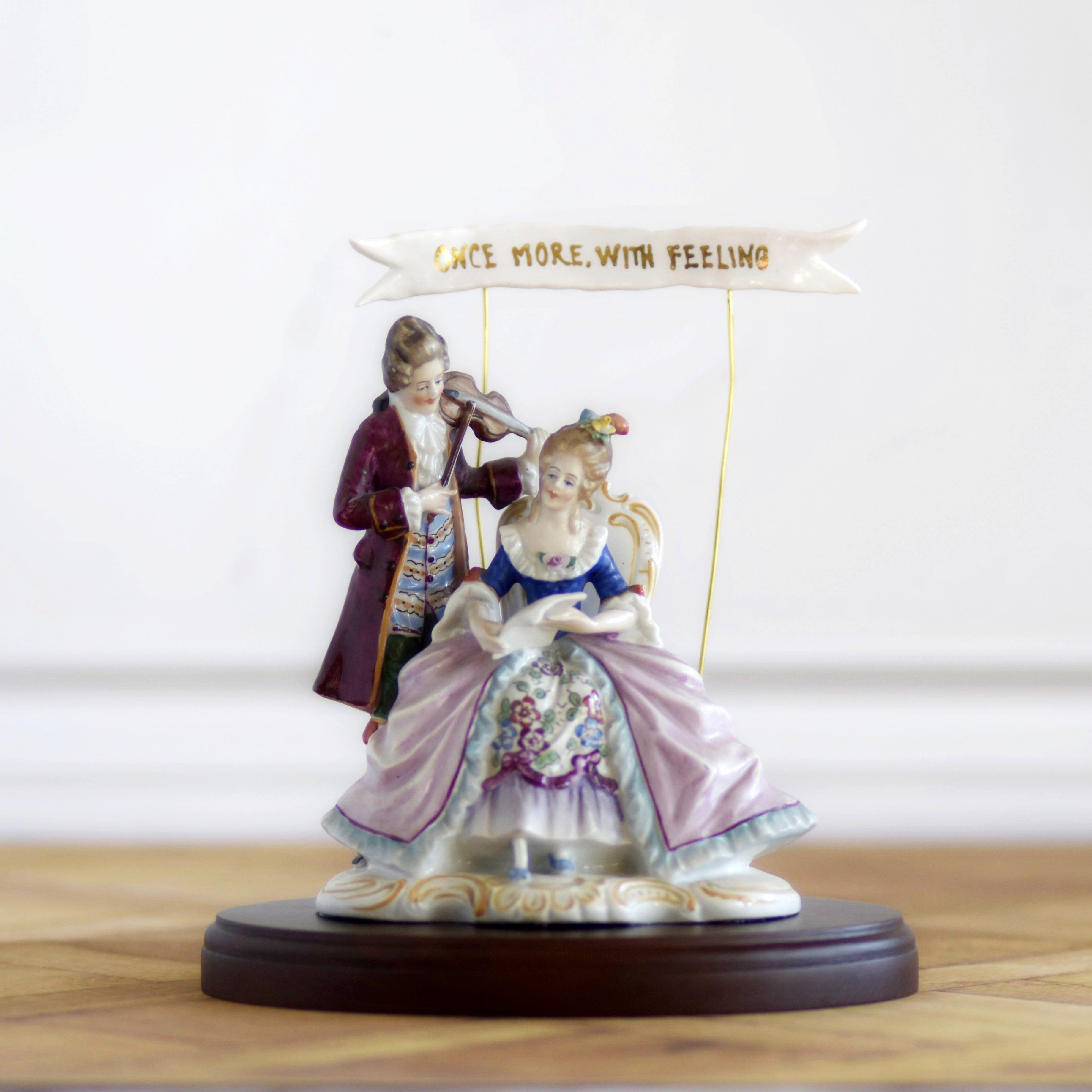 ONCE MORE, WITH FEELING