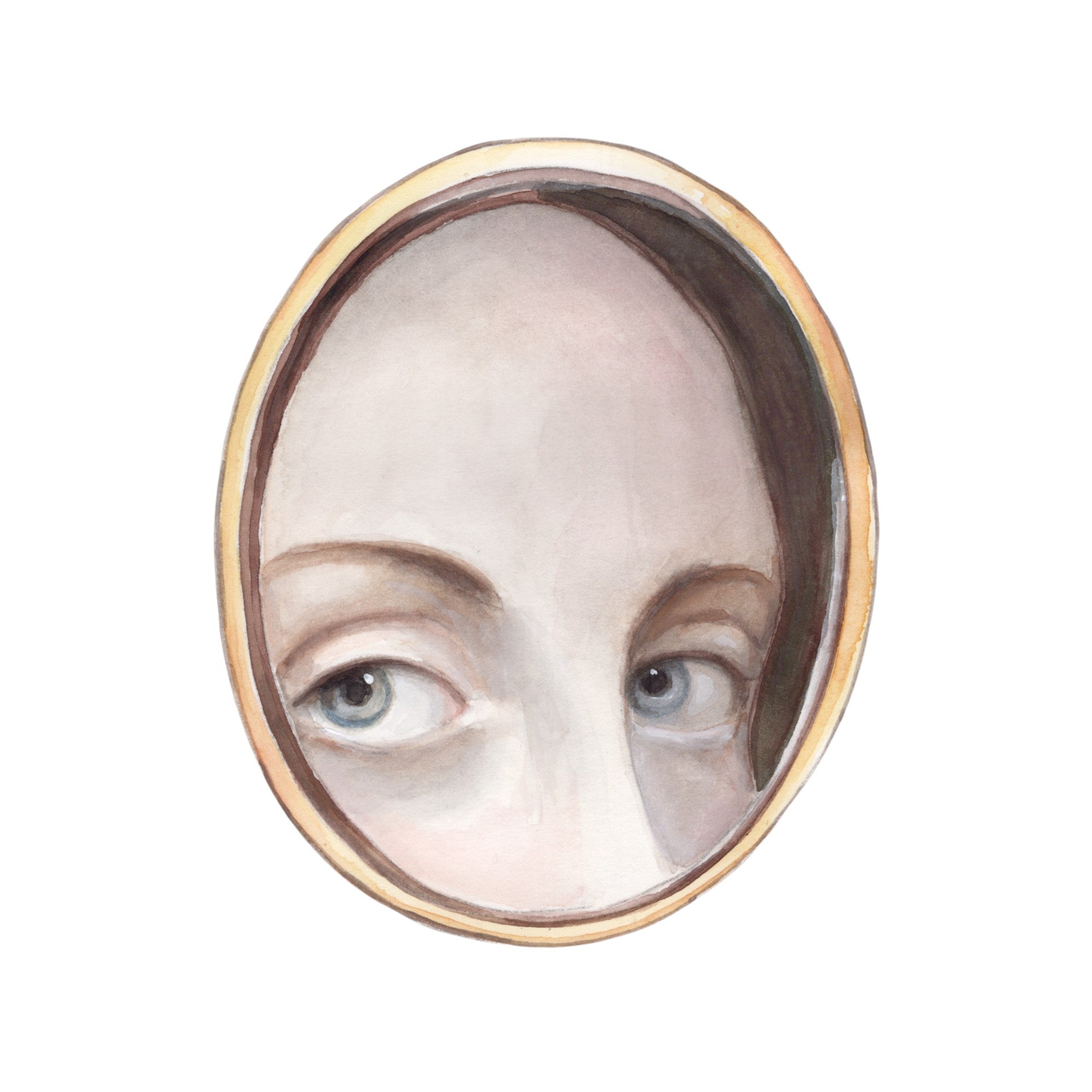 No. 18 Lover's Eye Watercolor Archival Print