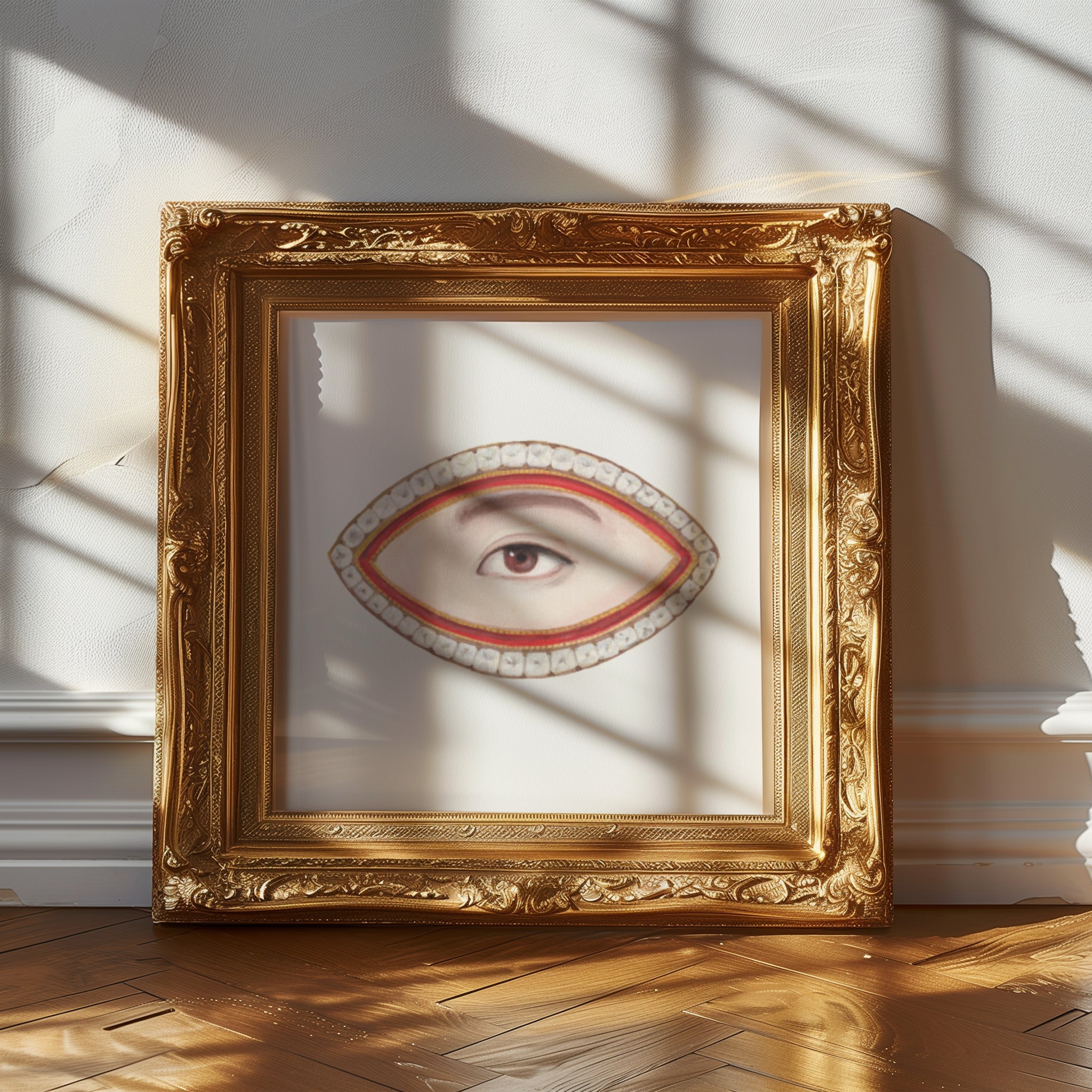 No. 23 Lover's Eye Watercolor Archival Print