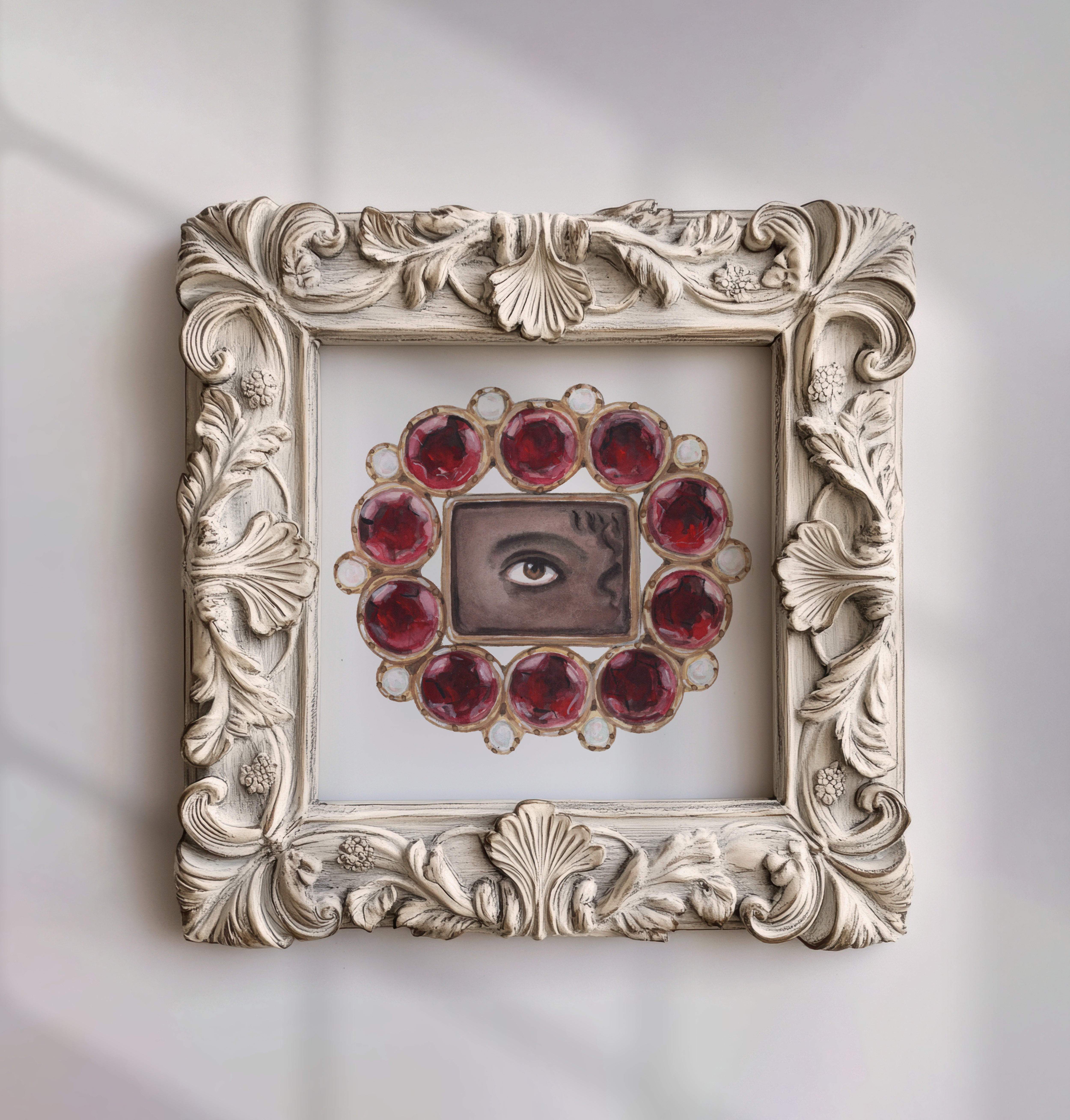 No. 24 Lover's Eye Watercolor Archival Print