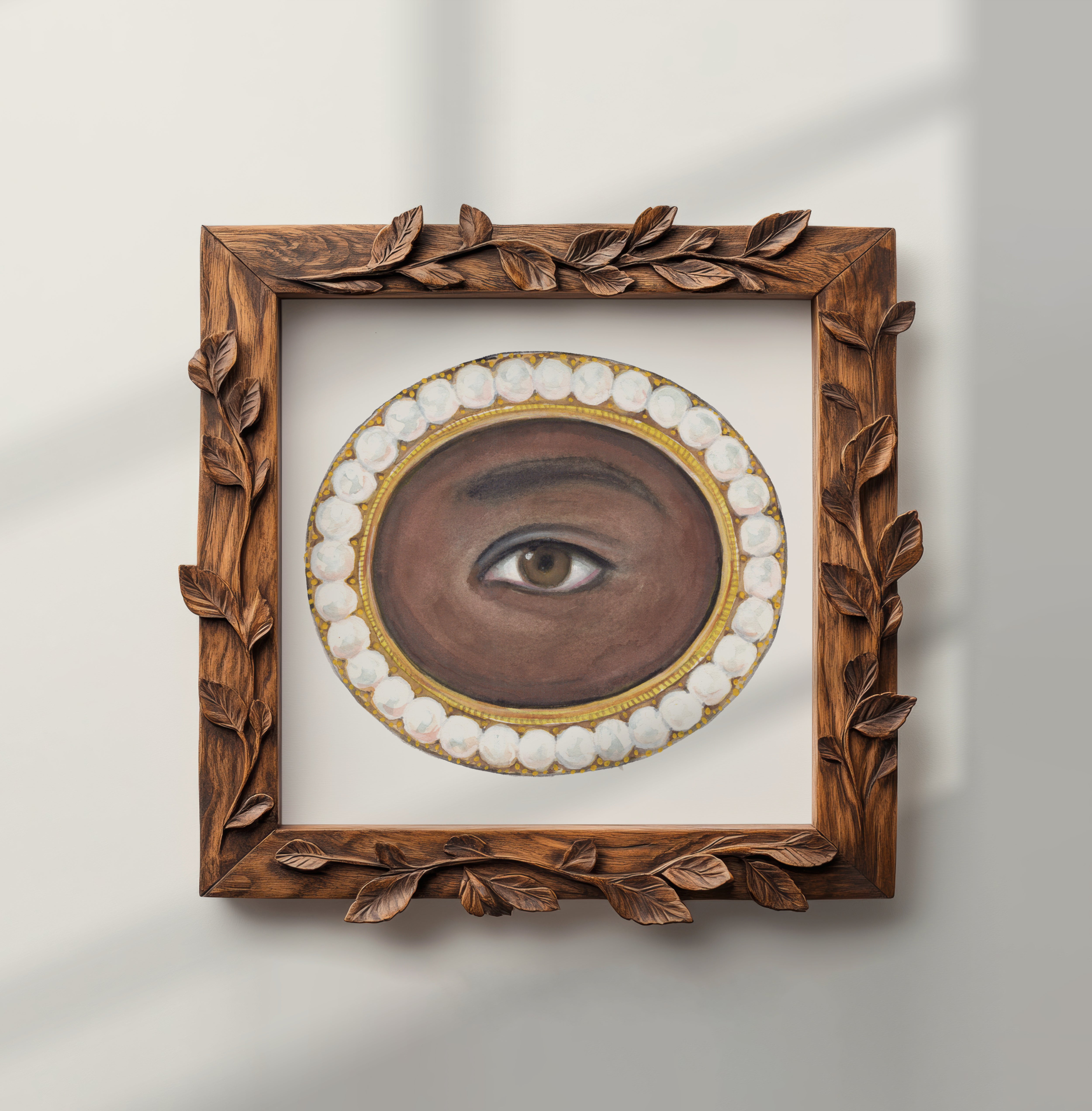 No. 27 Lover's Eye Watercolor Archival Print